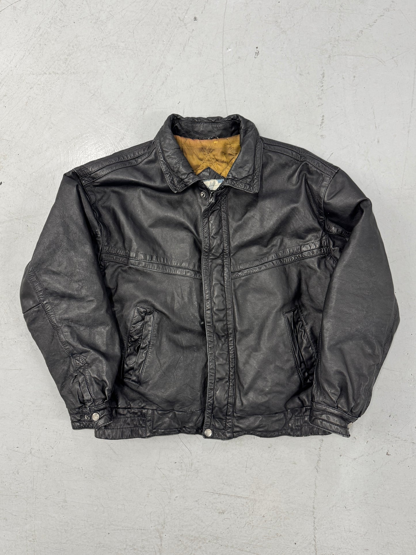 2000s Leather Jacket [M]