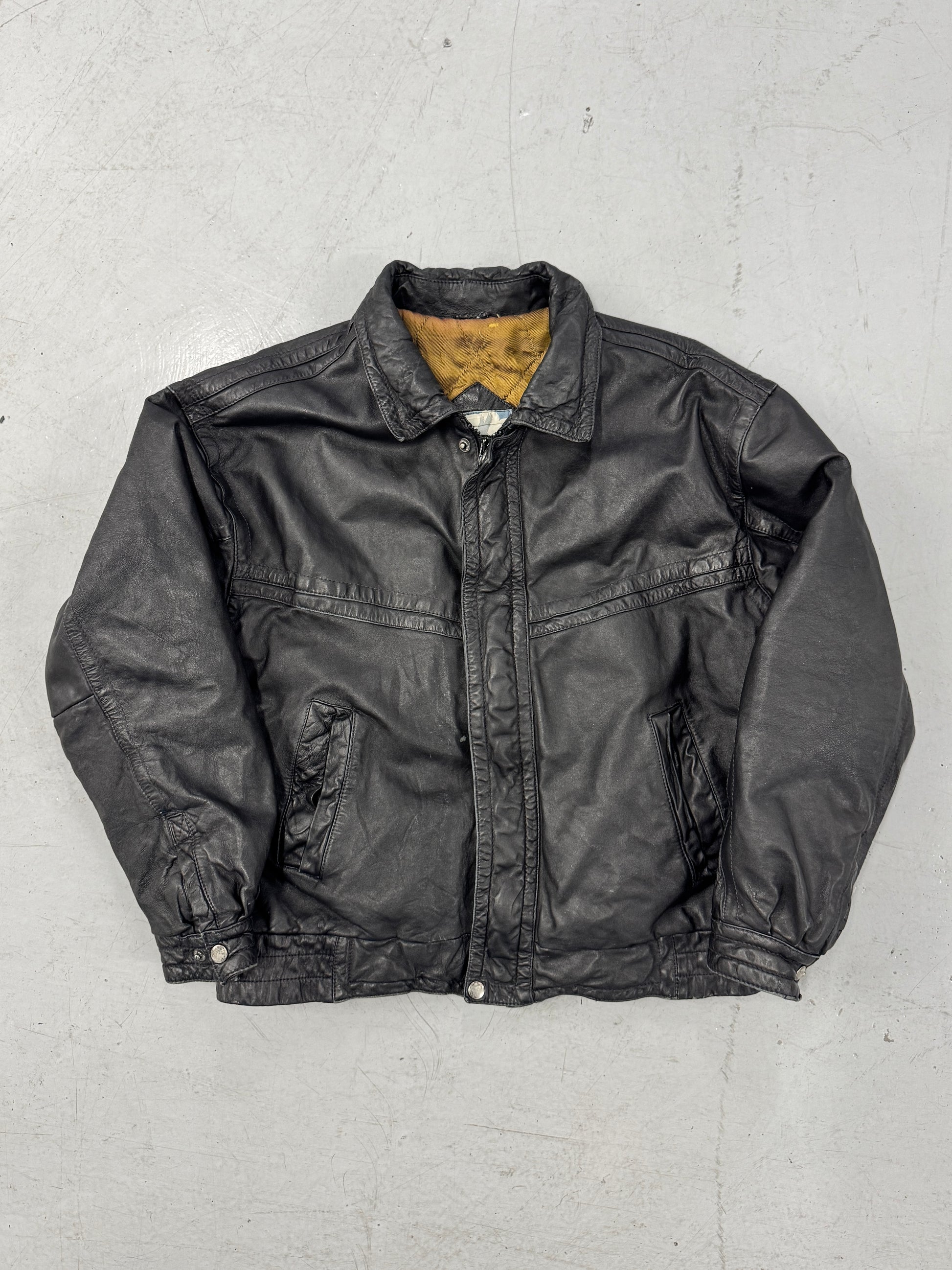 2000s Leather Jacket [M]