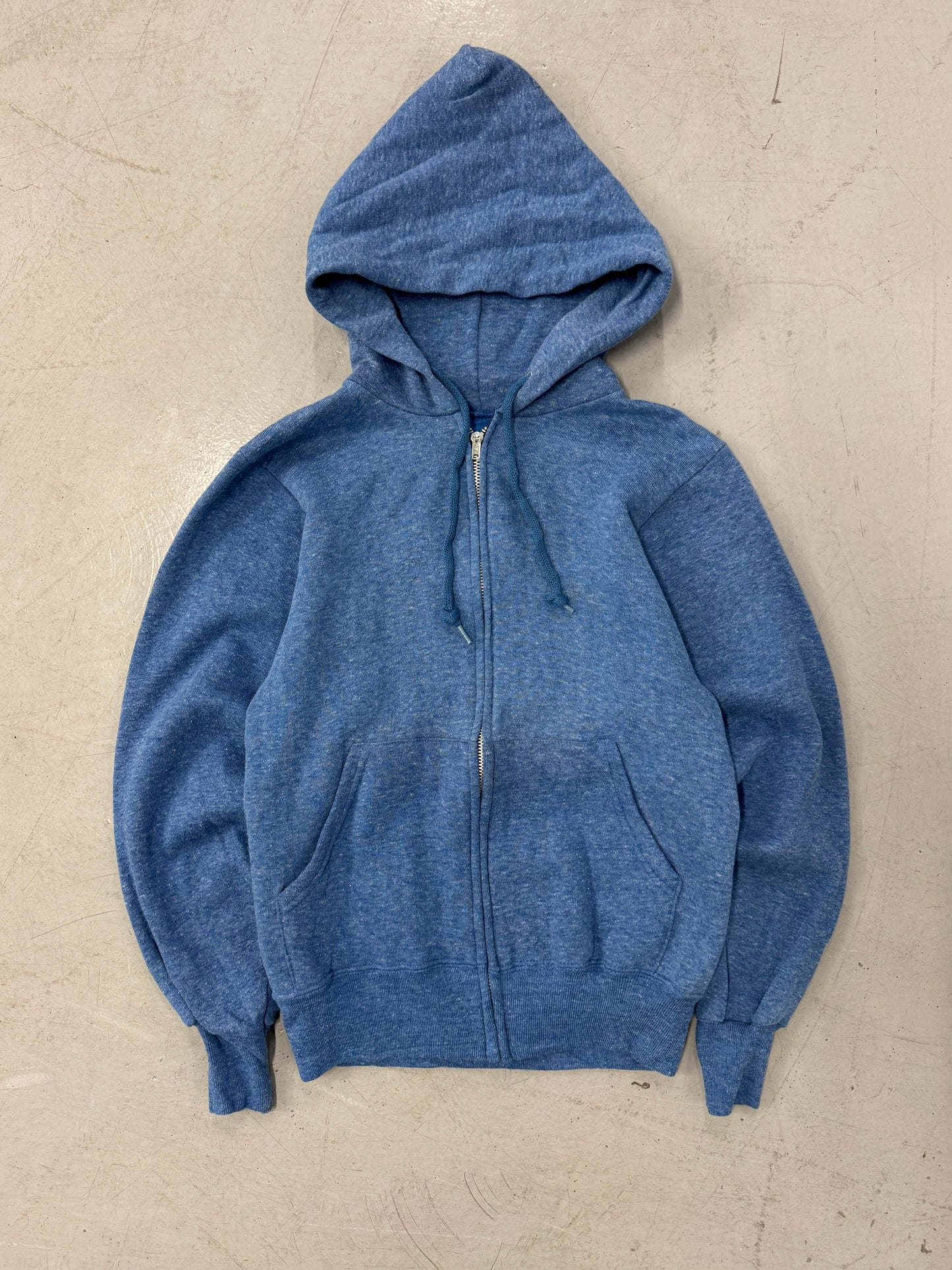 1980s Wrangler Blue Zip-Up [S/M]