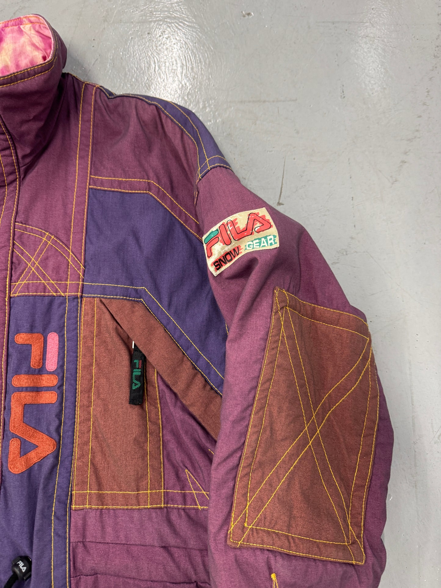 1990s FILA 'Aggressive X' Snow Jacket [L]