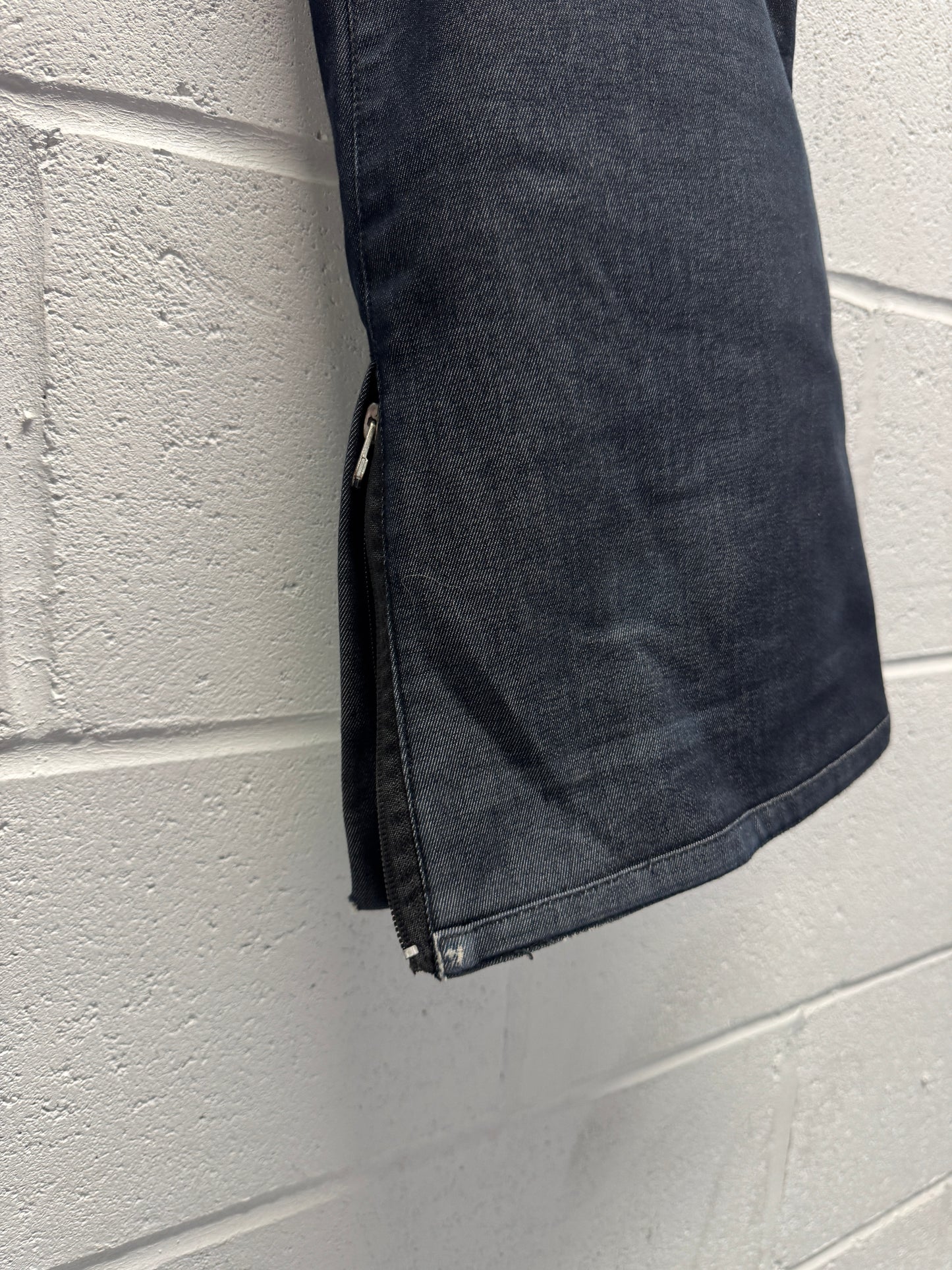 Y2K 2000s Denim (looking) Snowboard Flared Pants [36]