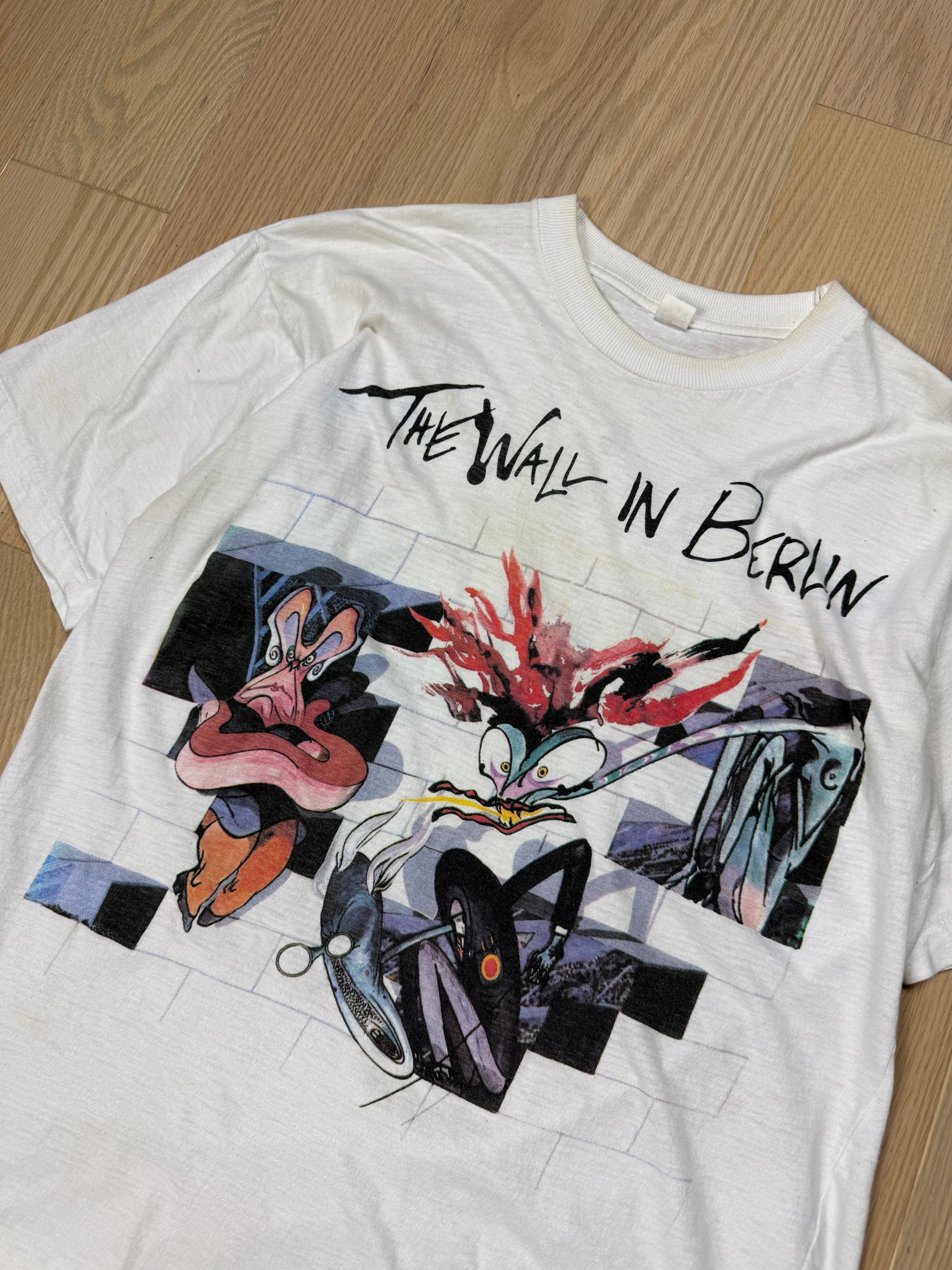 1980s Pink Floyd The Wall Berlin Lot Shirt [M]