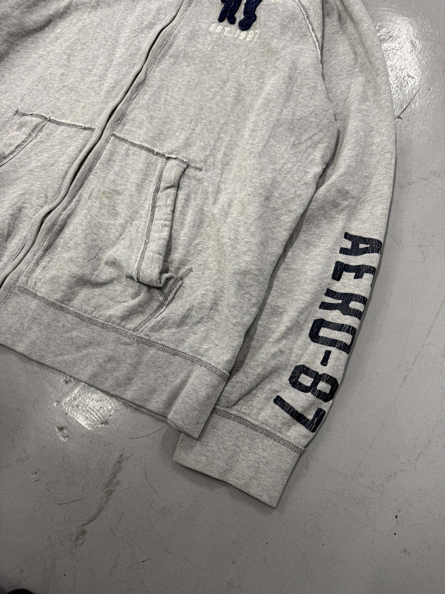 2000s Abercrombie Zip-Up [XXL]