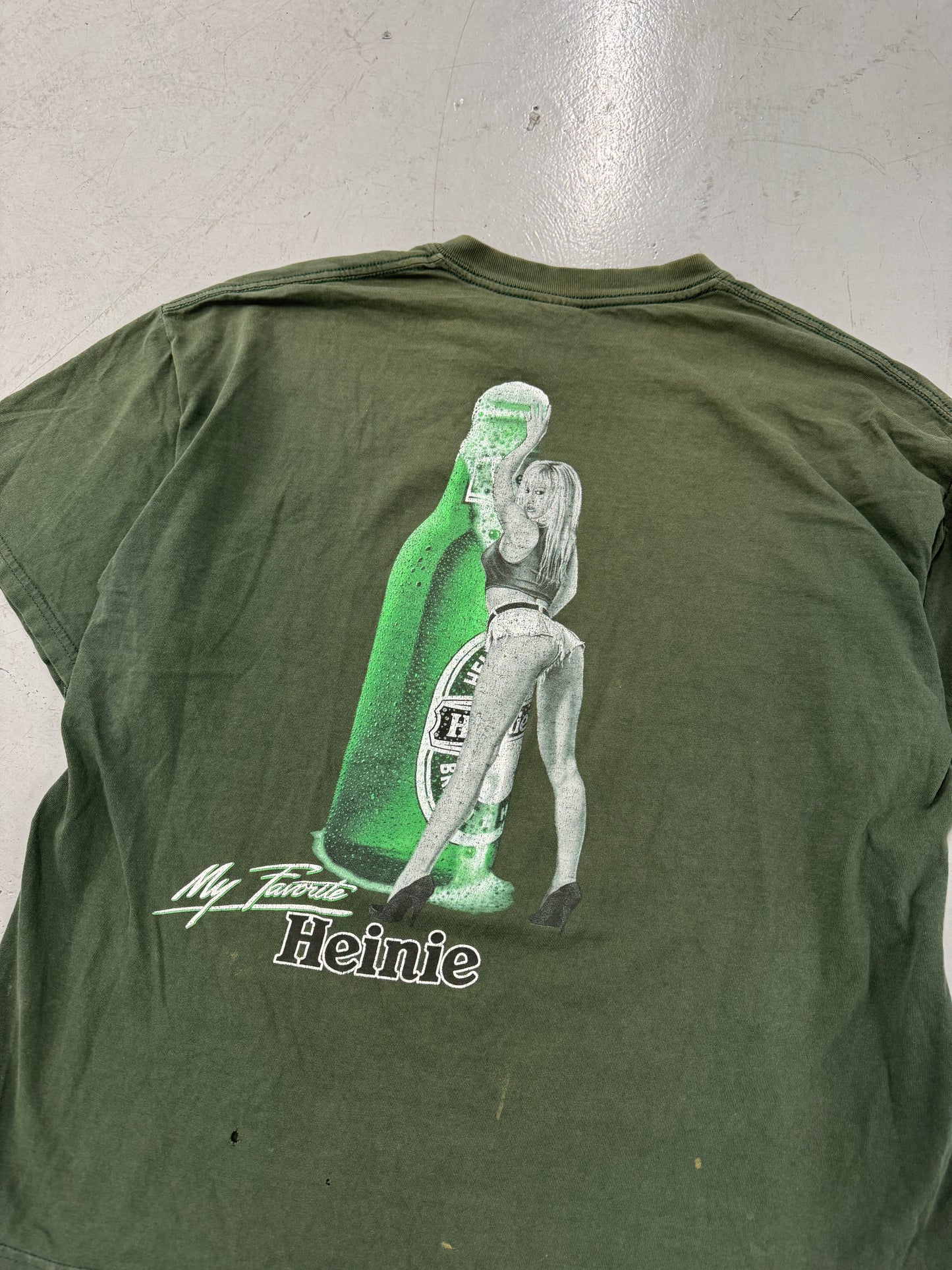 2000s Heineken Girl T-Shirt [XL]