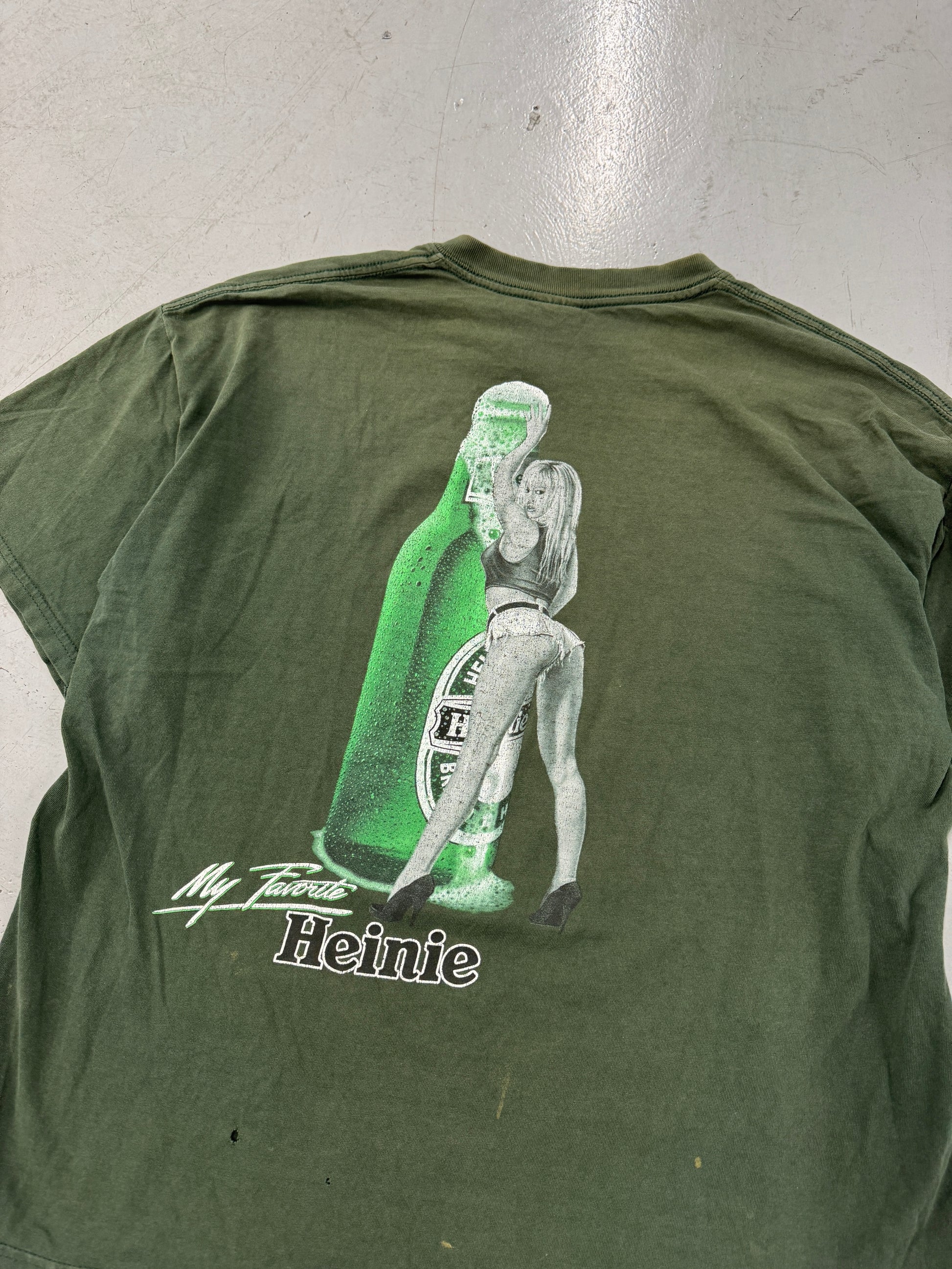 2000s Heineken Girl T-Shirt [XL]