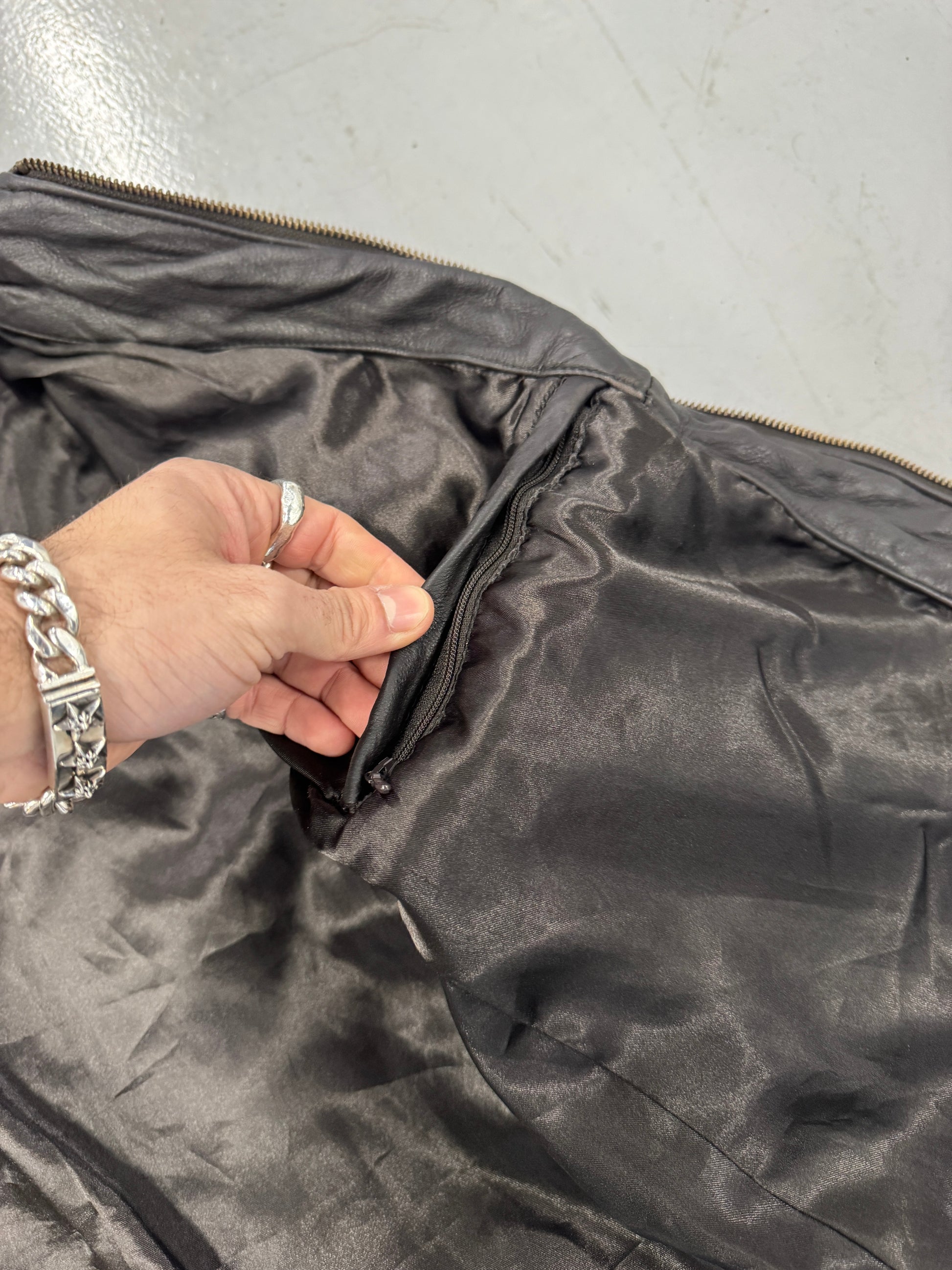 2000s Eddie Bauer Legend Leather Jacket [S]