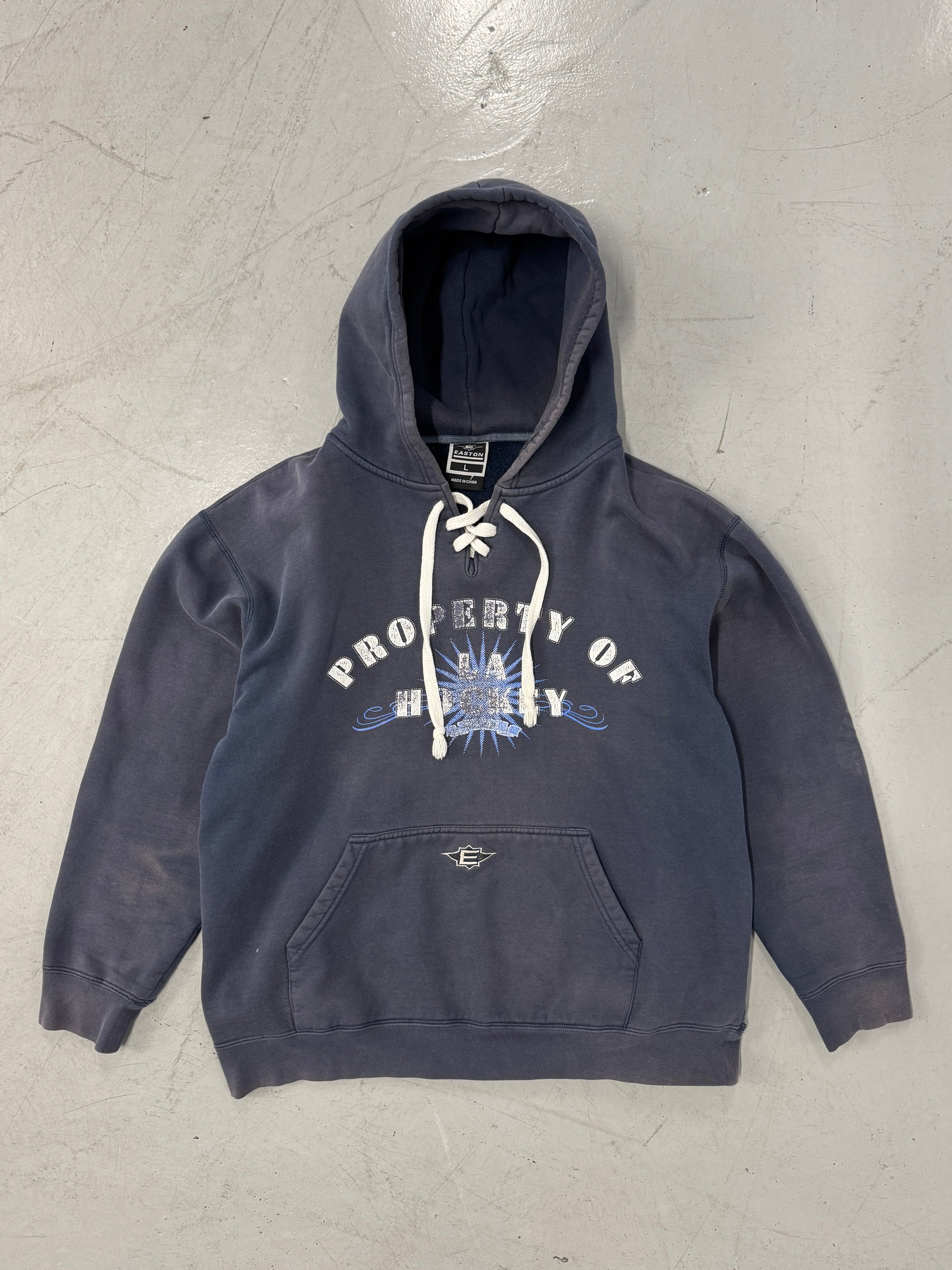 2000s Hockey Hoodie [L]