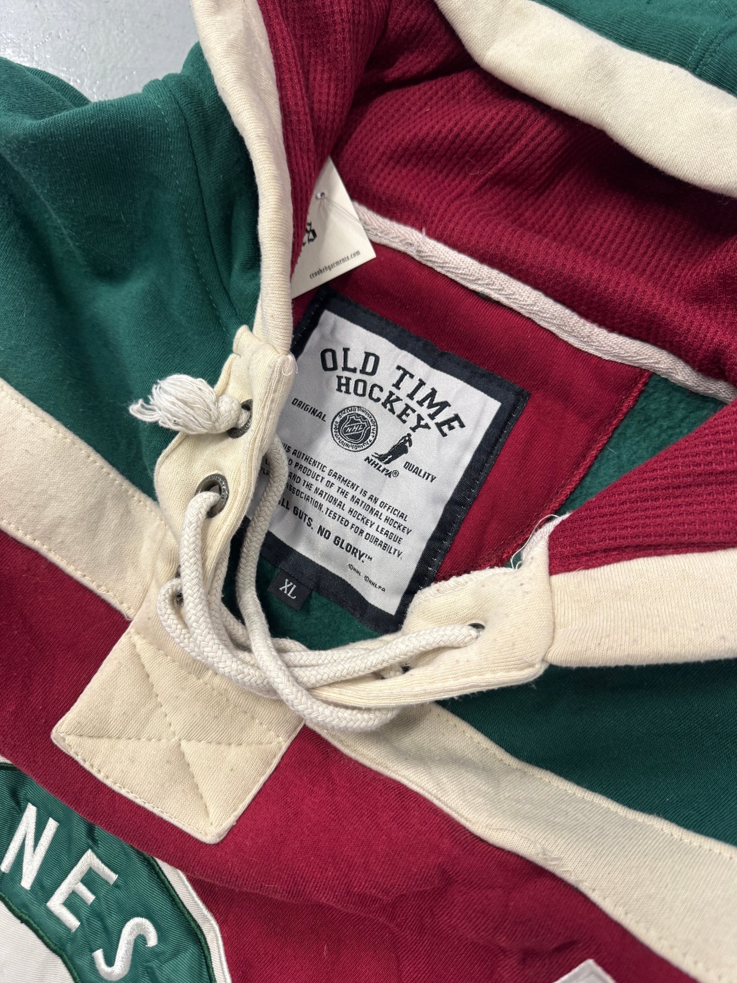 2000s Minnesota Wild Hockey Hoodie [XL]
