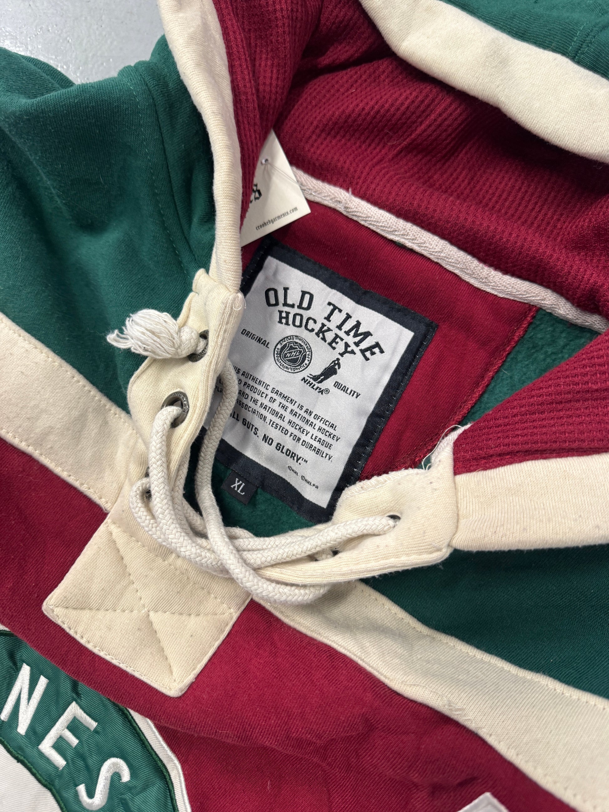 2000s Minnesota Wild Hockey Hoodie [XL]