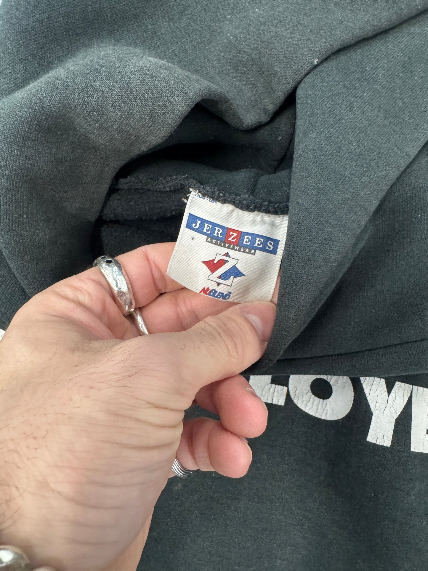 1990s Sub Pop Records "Unemployed" Hoodie [M]