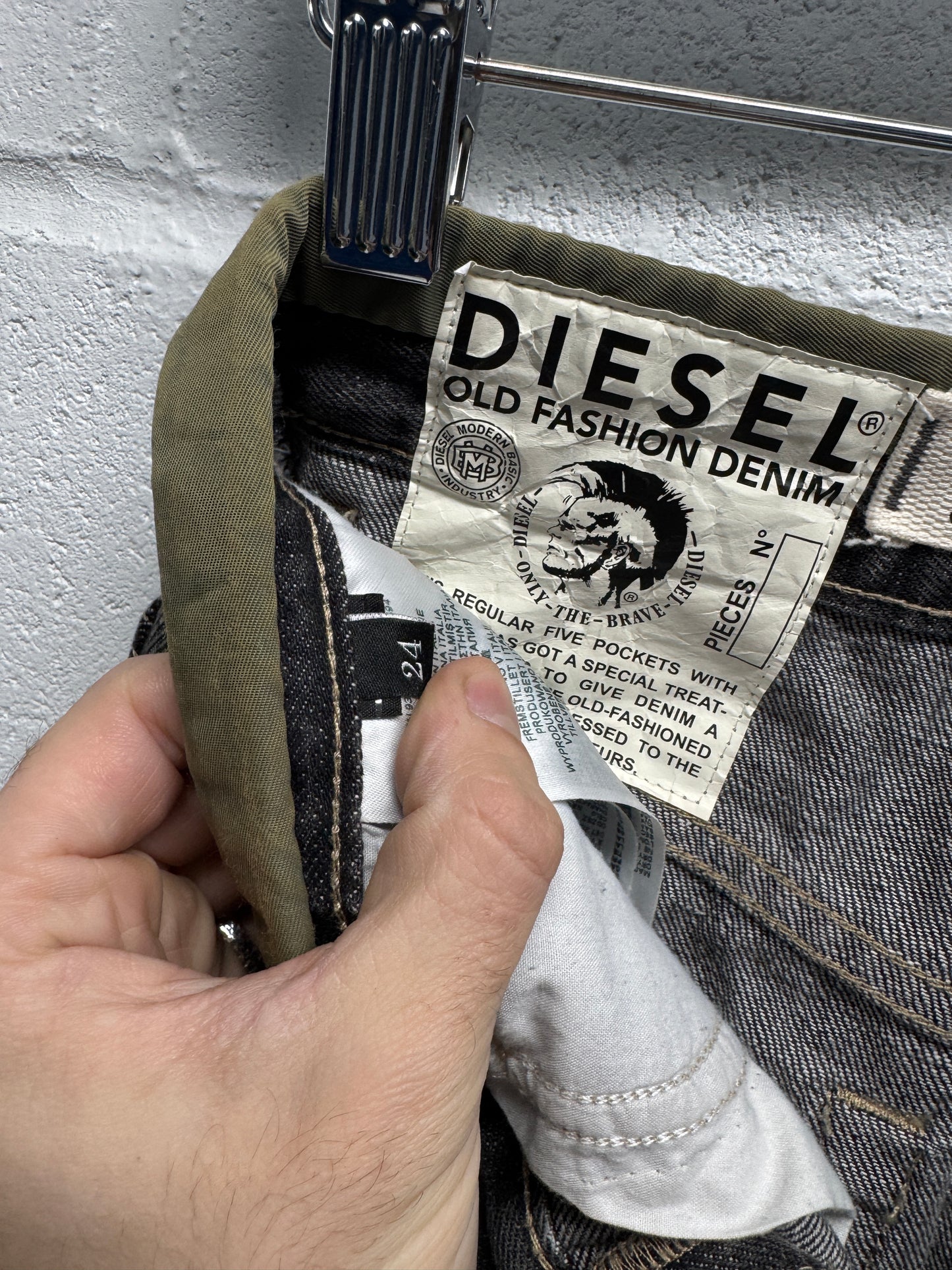 Y2K 2000s Diesel Denim Skirt [26]