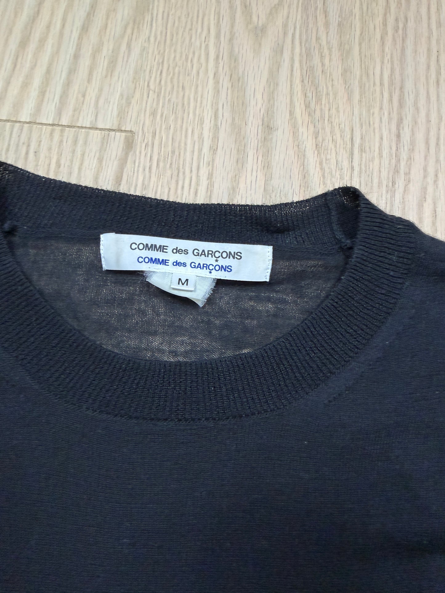Comme Des Garcons Wool Thin Sweater [M]
