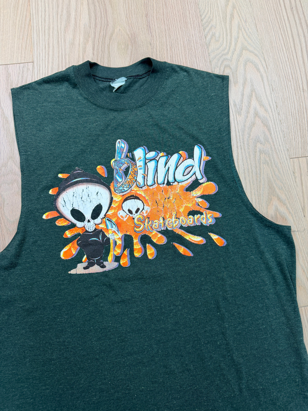 2000s Blind Skateboards Cutoff Shirt [M]