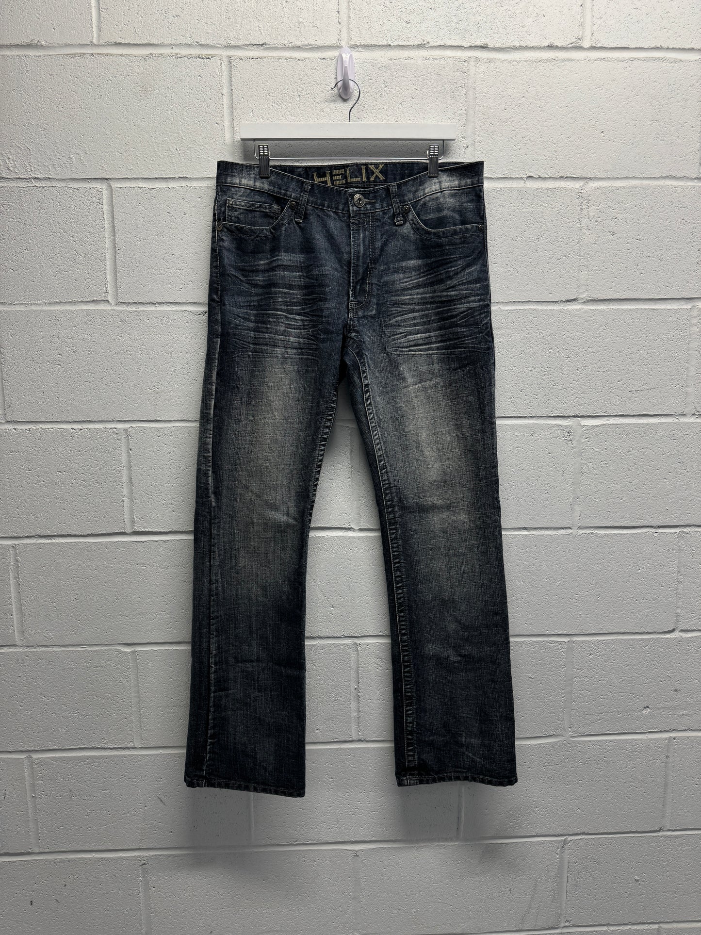 Y2K Helix Bootcut Jeans [36]