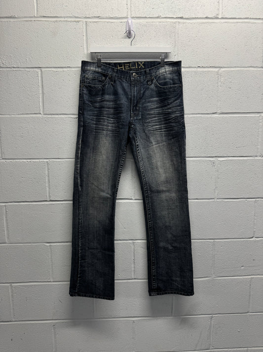 Y2K Helix Bootcut Jeans [36]