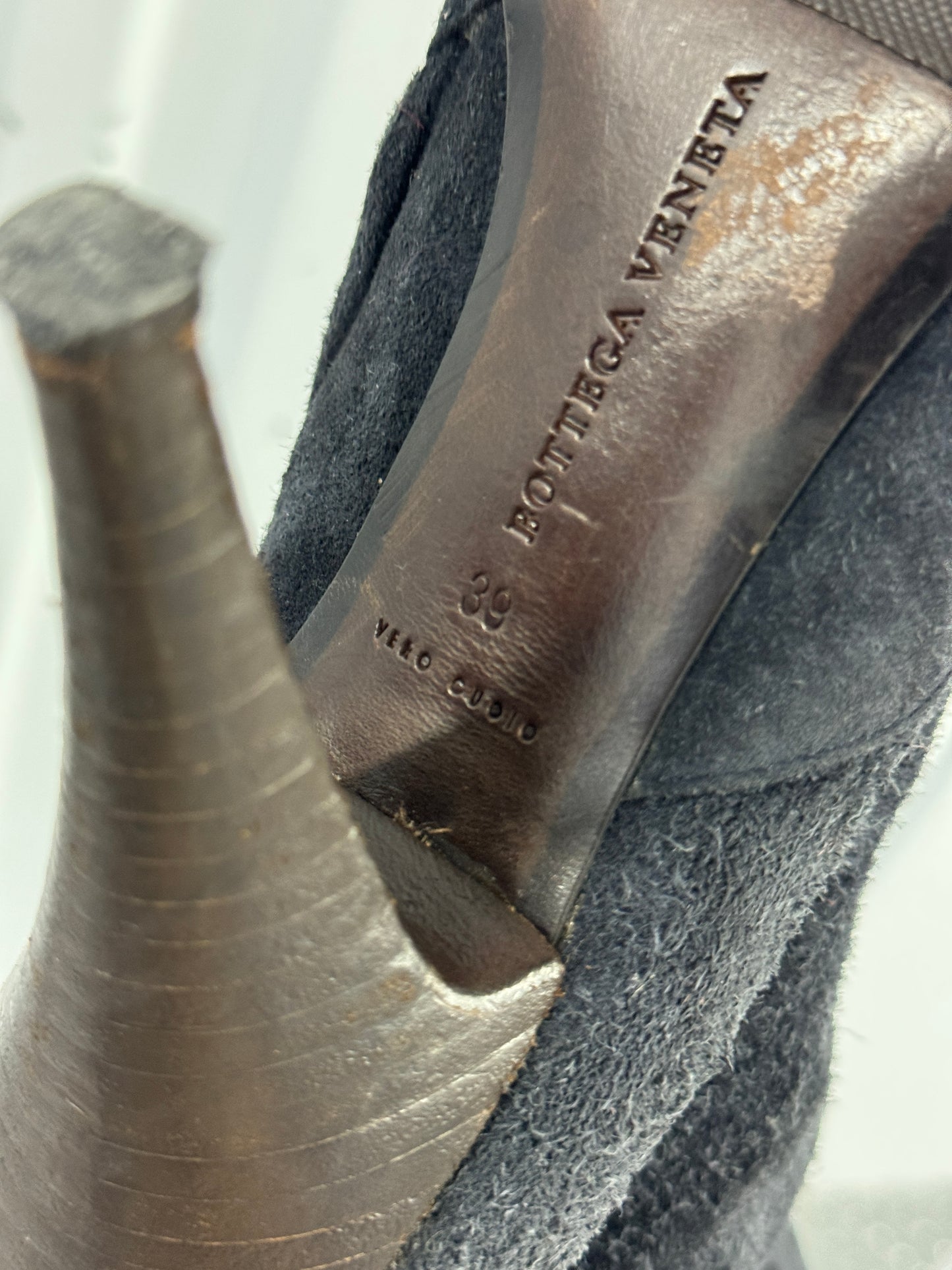 2000s Bottega Venetta Tall Suede Boots [39]