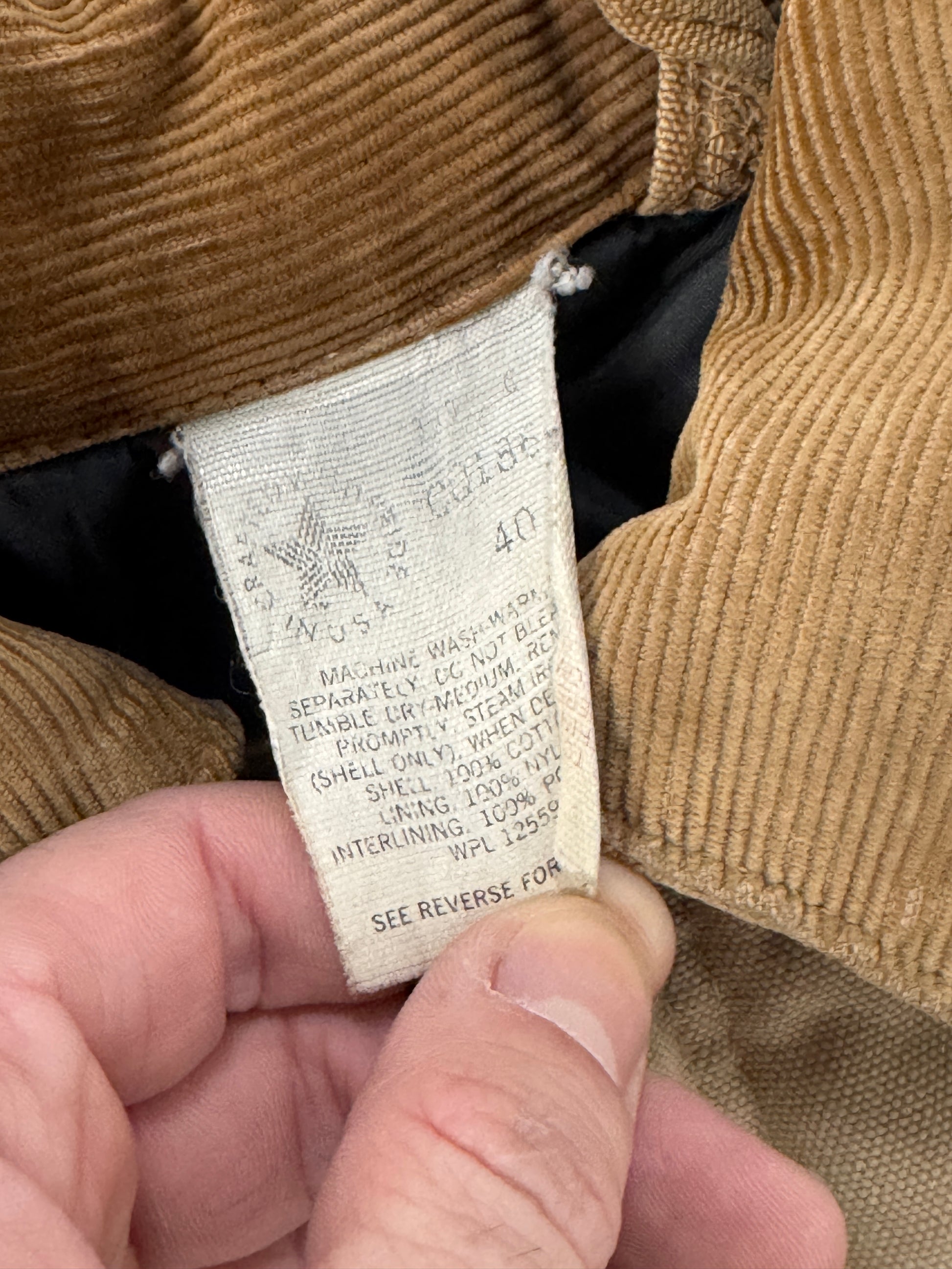 1989 Thrashed Carhartt Arctic Jacket (100 years anniv.) [L]