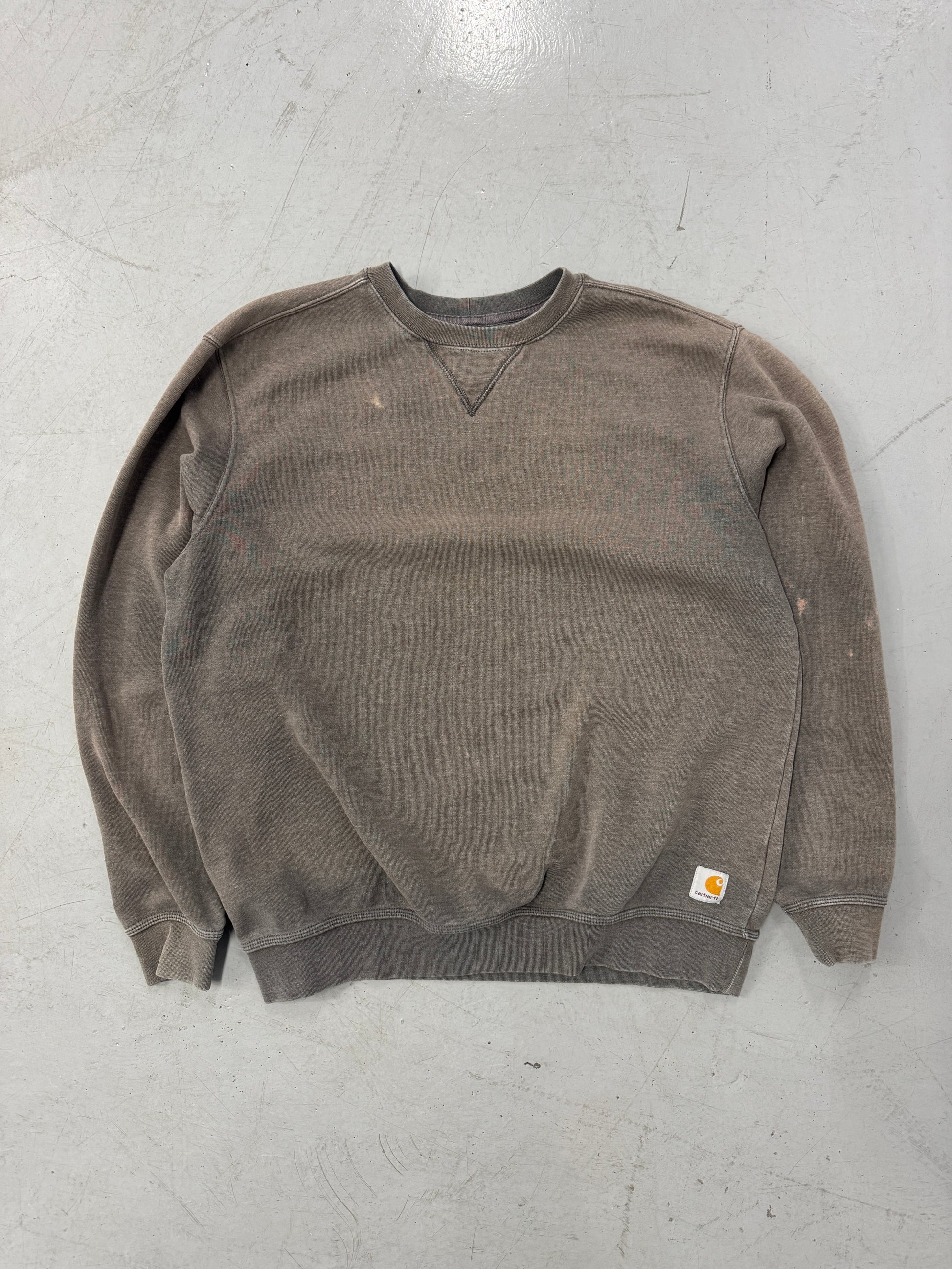 2000s Faded Carhartt Crewneck [L]