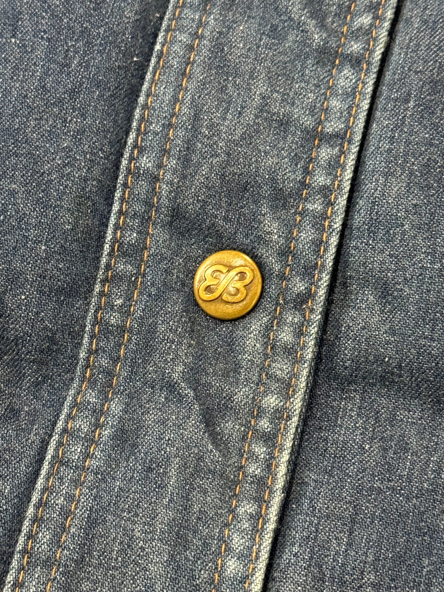 1980s Eddie Bauer Denim Down Jacket [M]