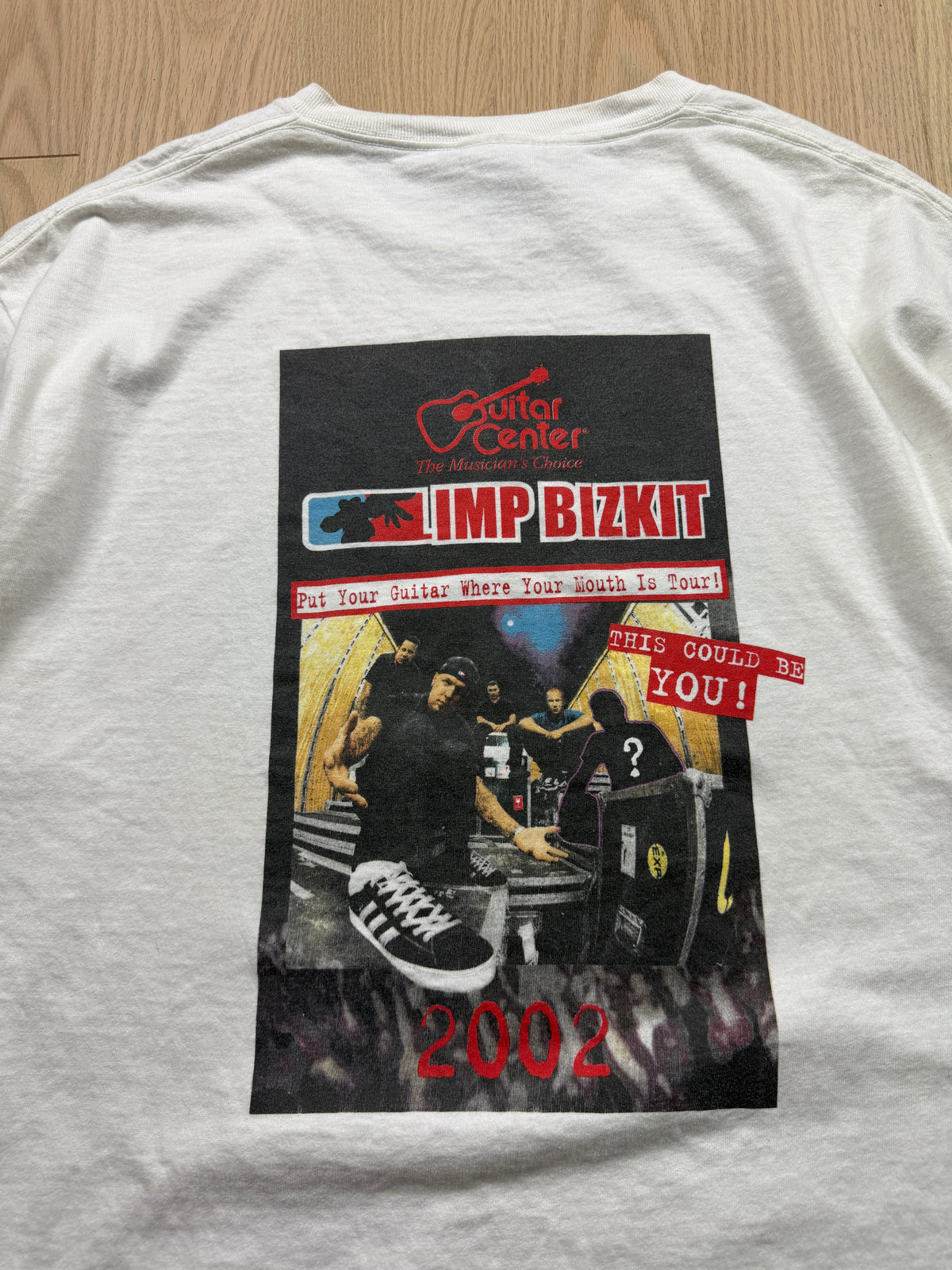 2000s Limp Bizkit Guitar Center Promo T-Shirt [XL]