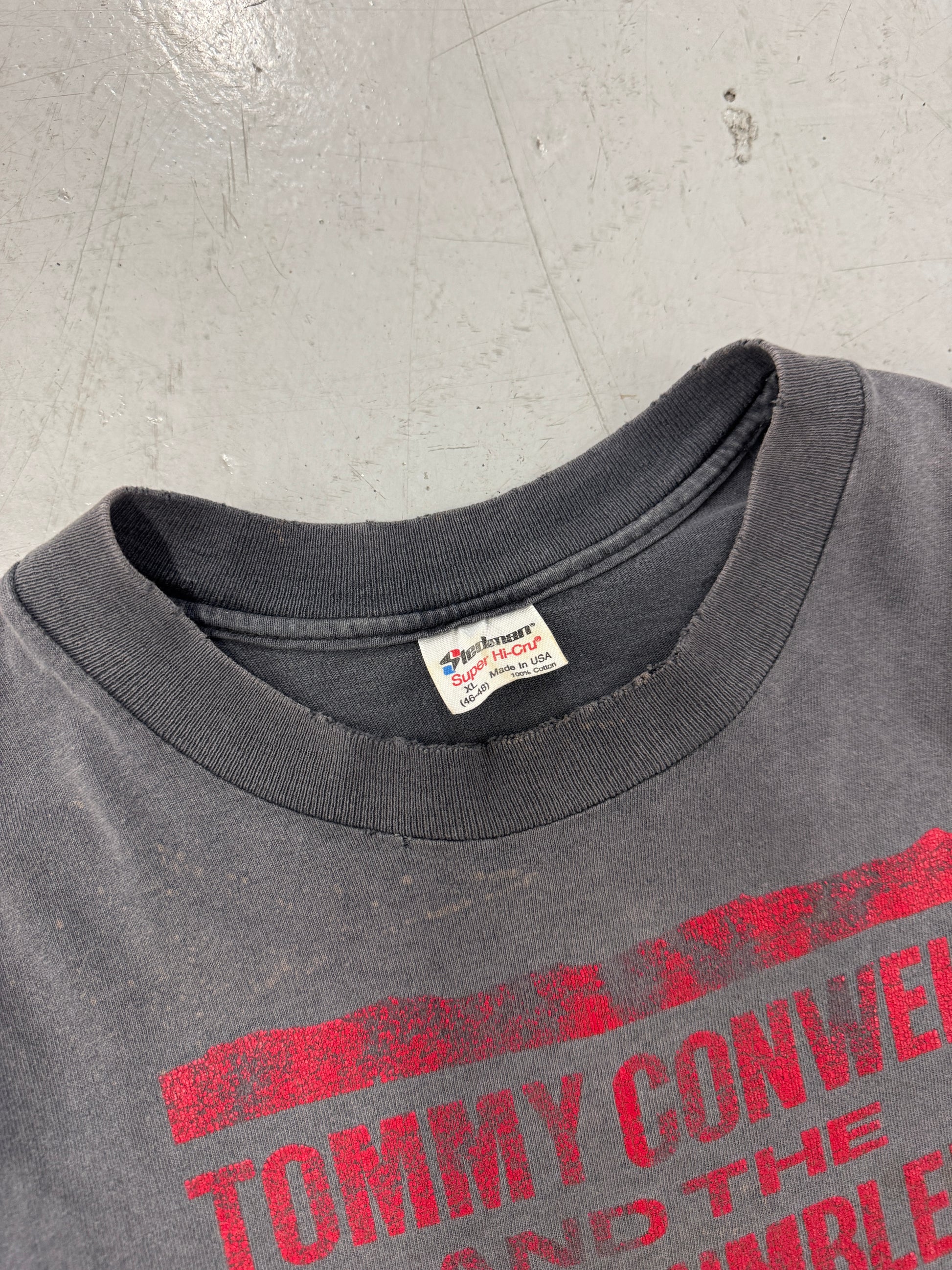 1980s Faded Tommy Conwell Band T-Shirt [XL]