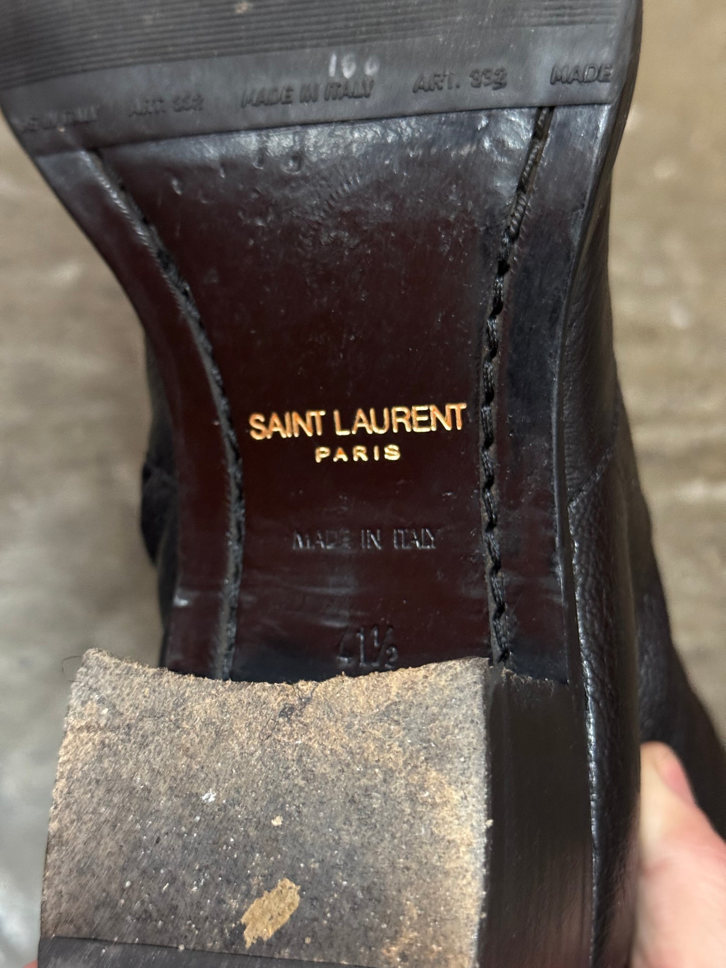 Saint Laurent Wyatt Boots EU41.5