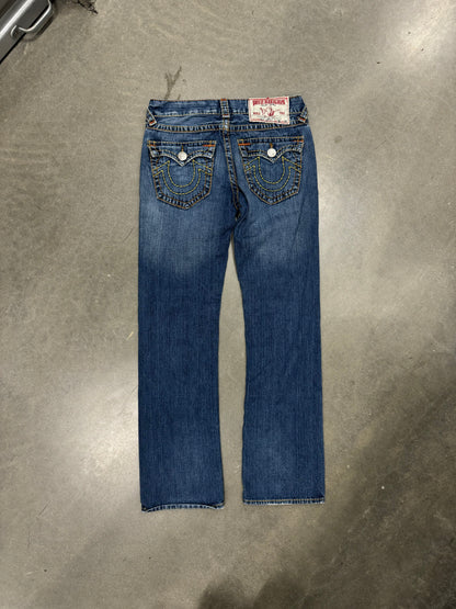 Vintage Y2K True Religion Baggy Billy Super T Cut Jeans [32x32.5]