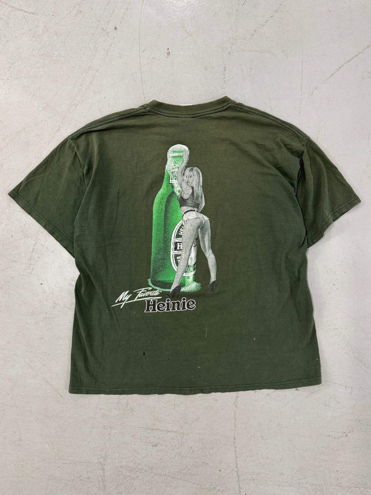 2000s Heineken Girl T-Shirt [XL]