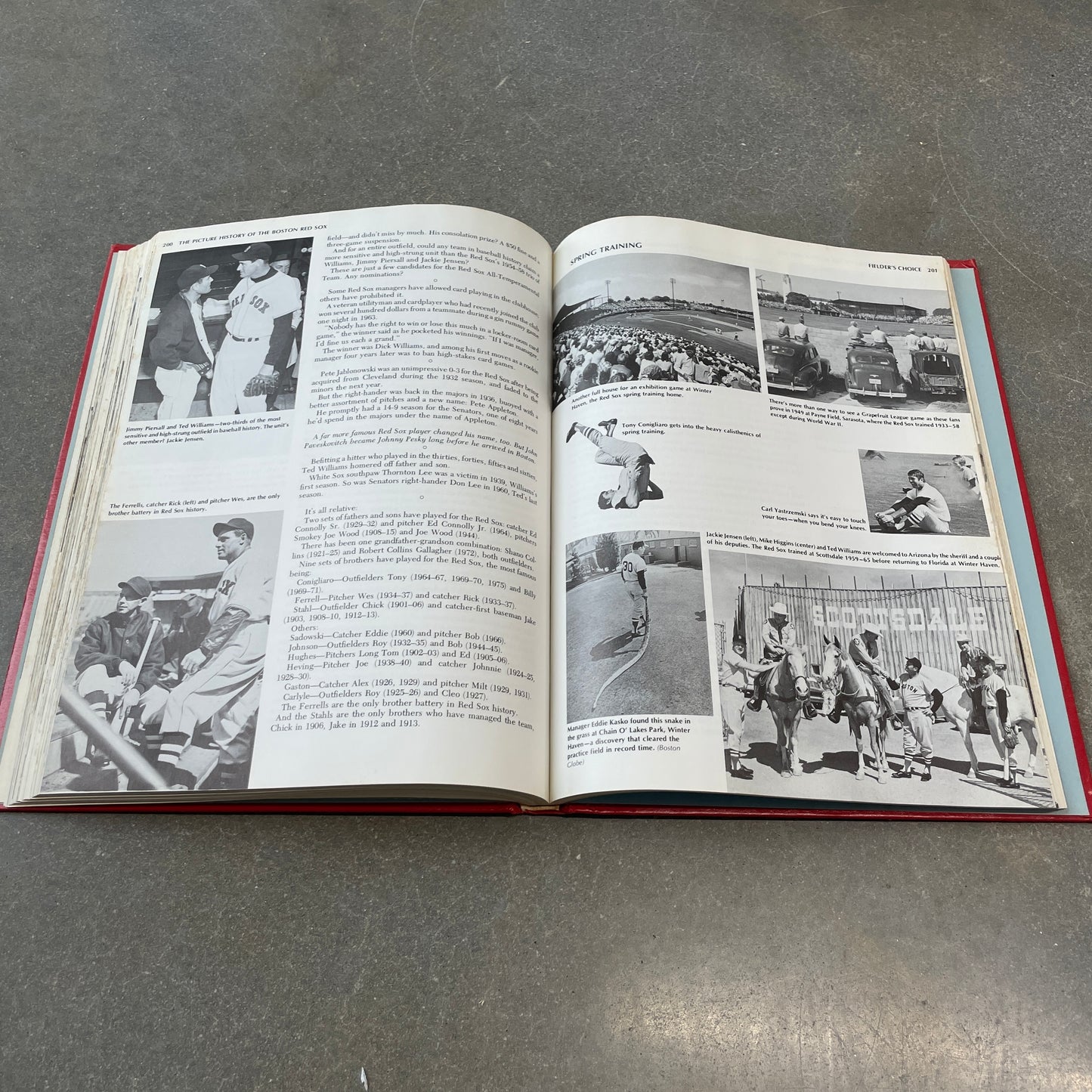 1979 The Picture History of the Boston Red Sox