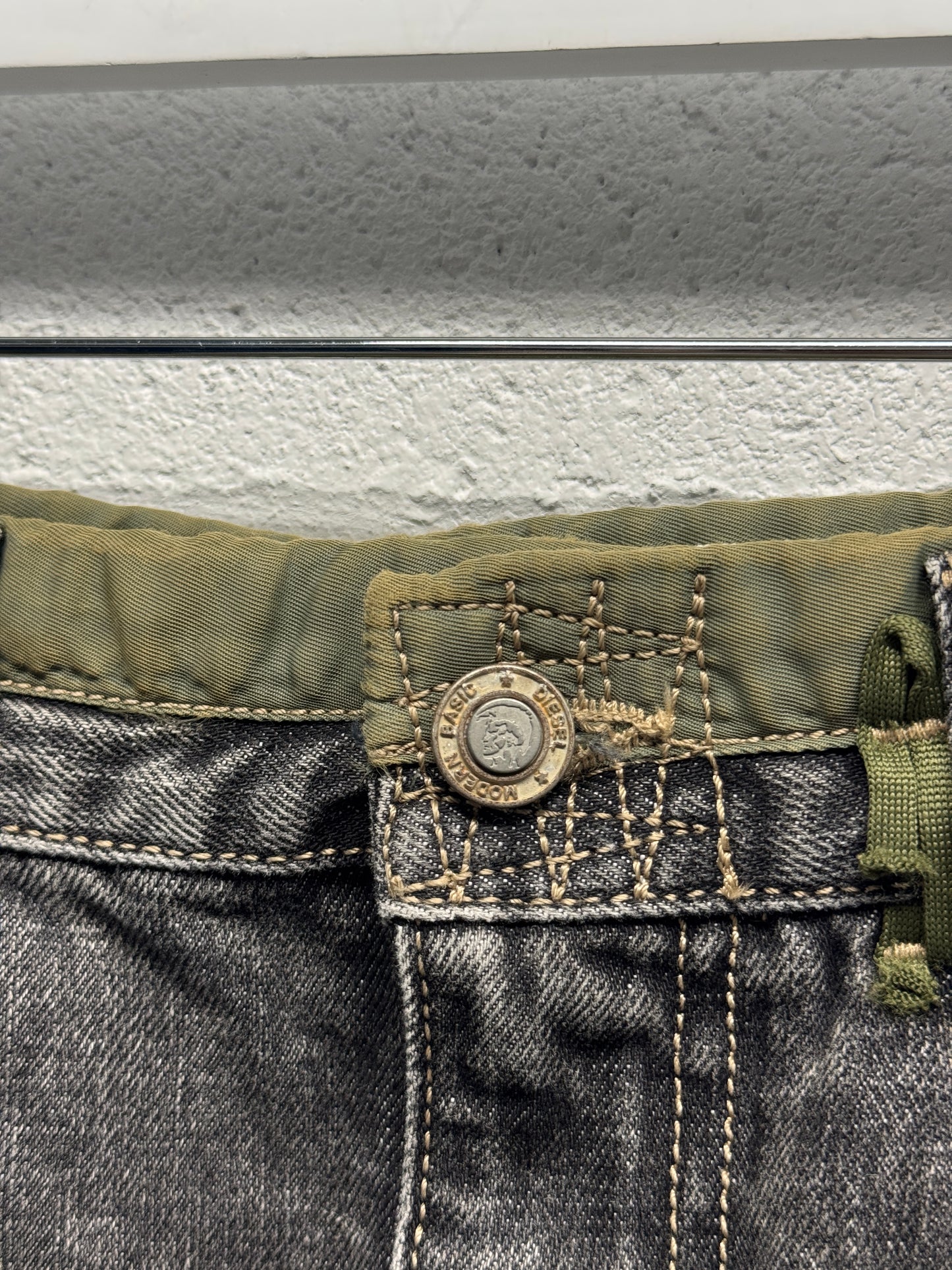 Y2K 2000s Diesel Denim Skirt [26]