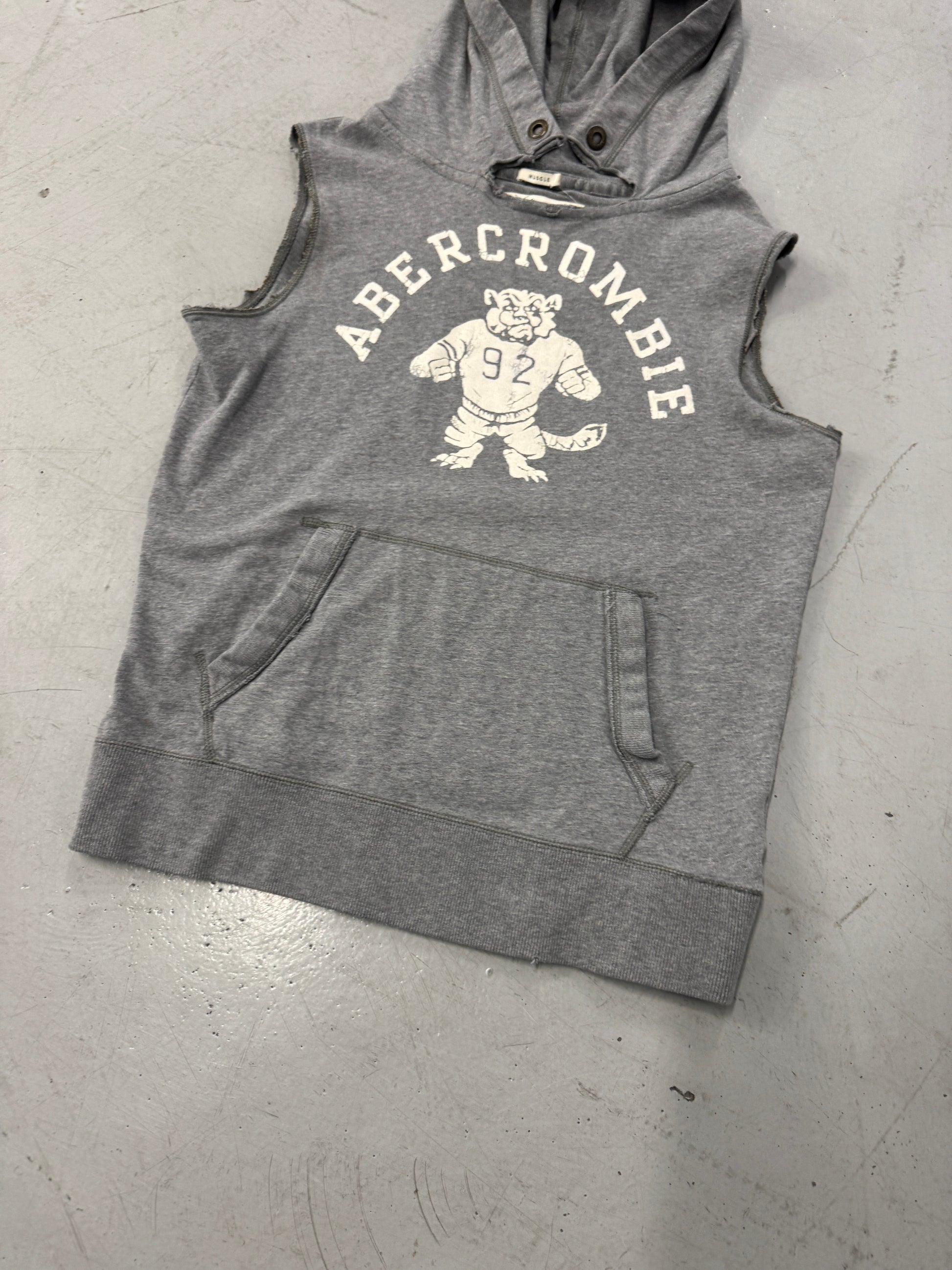 2000s Distressed Abercrombie &amp; Fitch Vest [M]