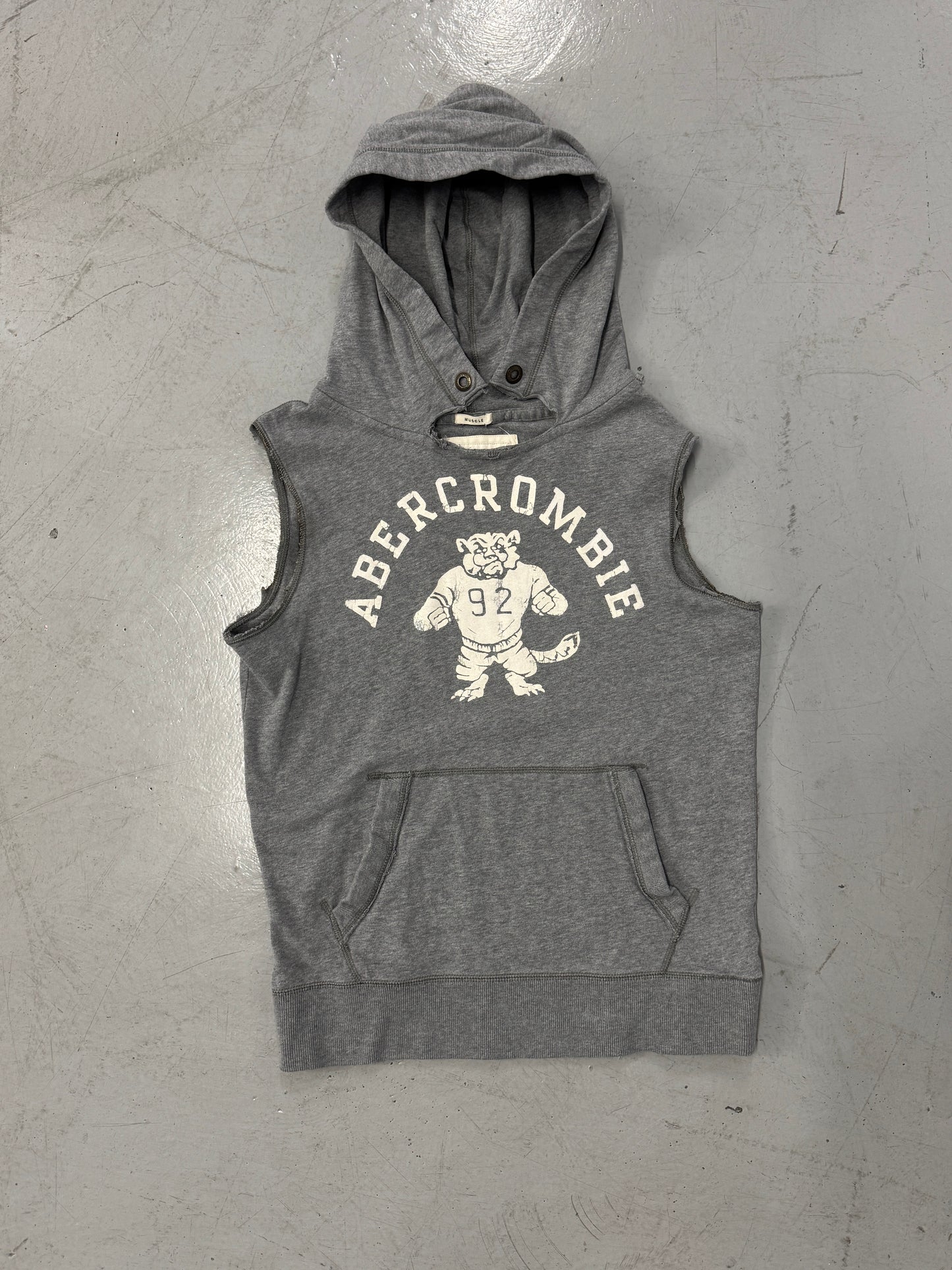 2000s Distressed Abercrombie &amp; Fitch Vest [M]