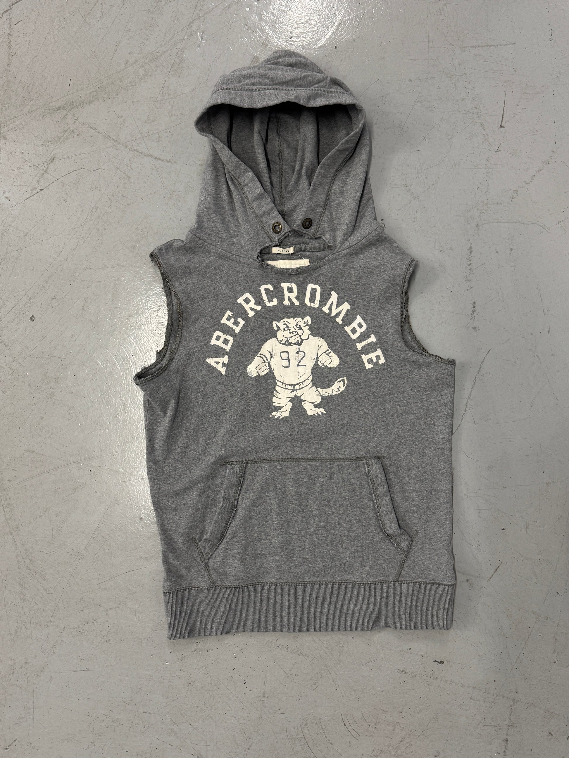 2000s Distressed Abercrombie &amp; Fitch Vest [M]