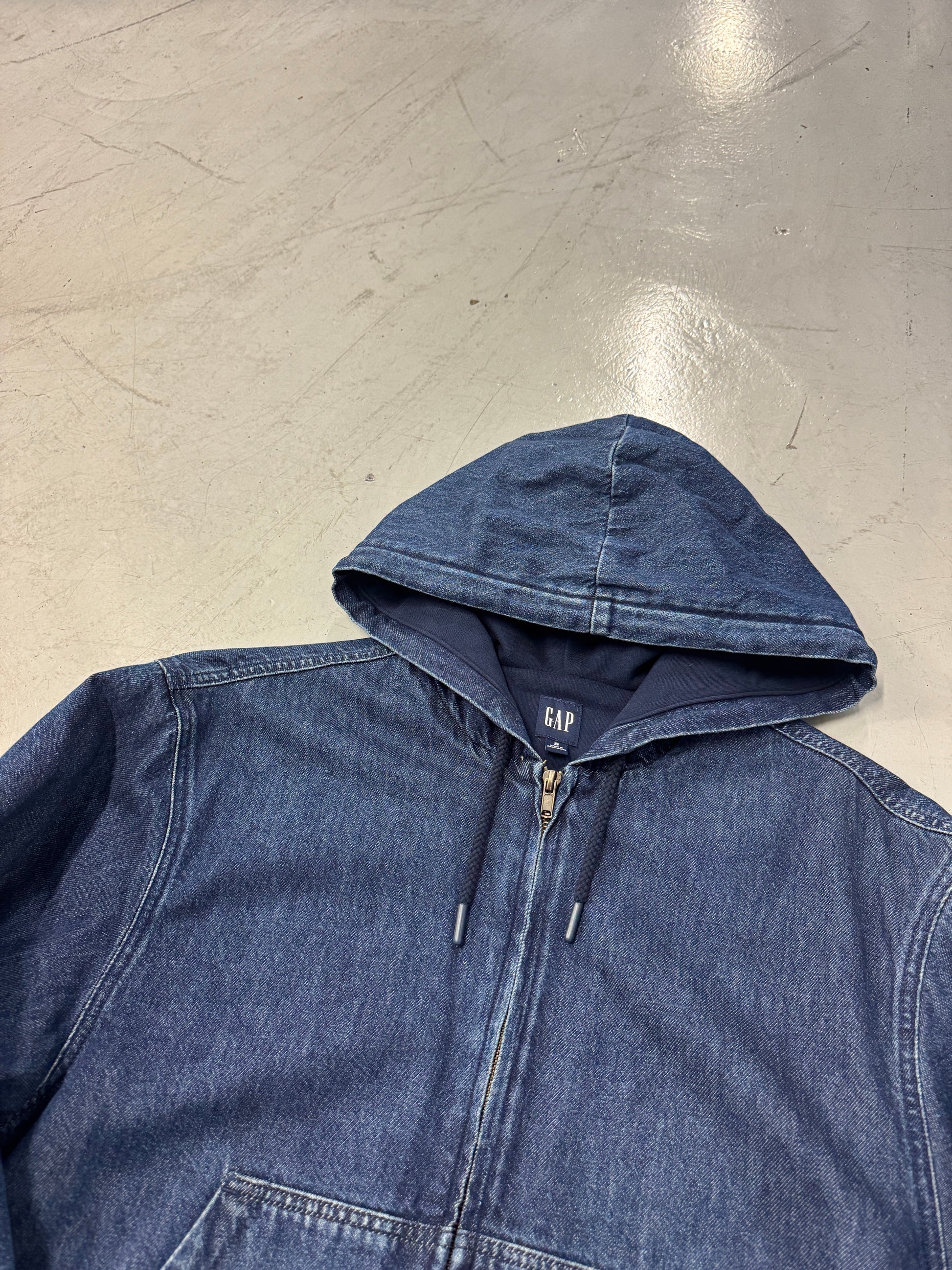 2000s Gap Denim Zip-Up Jacket [S/M]