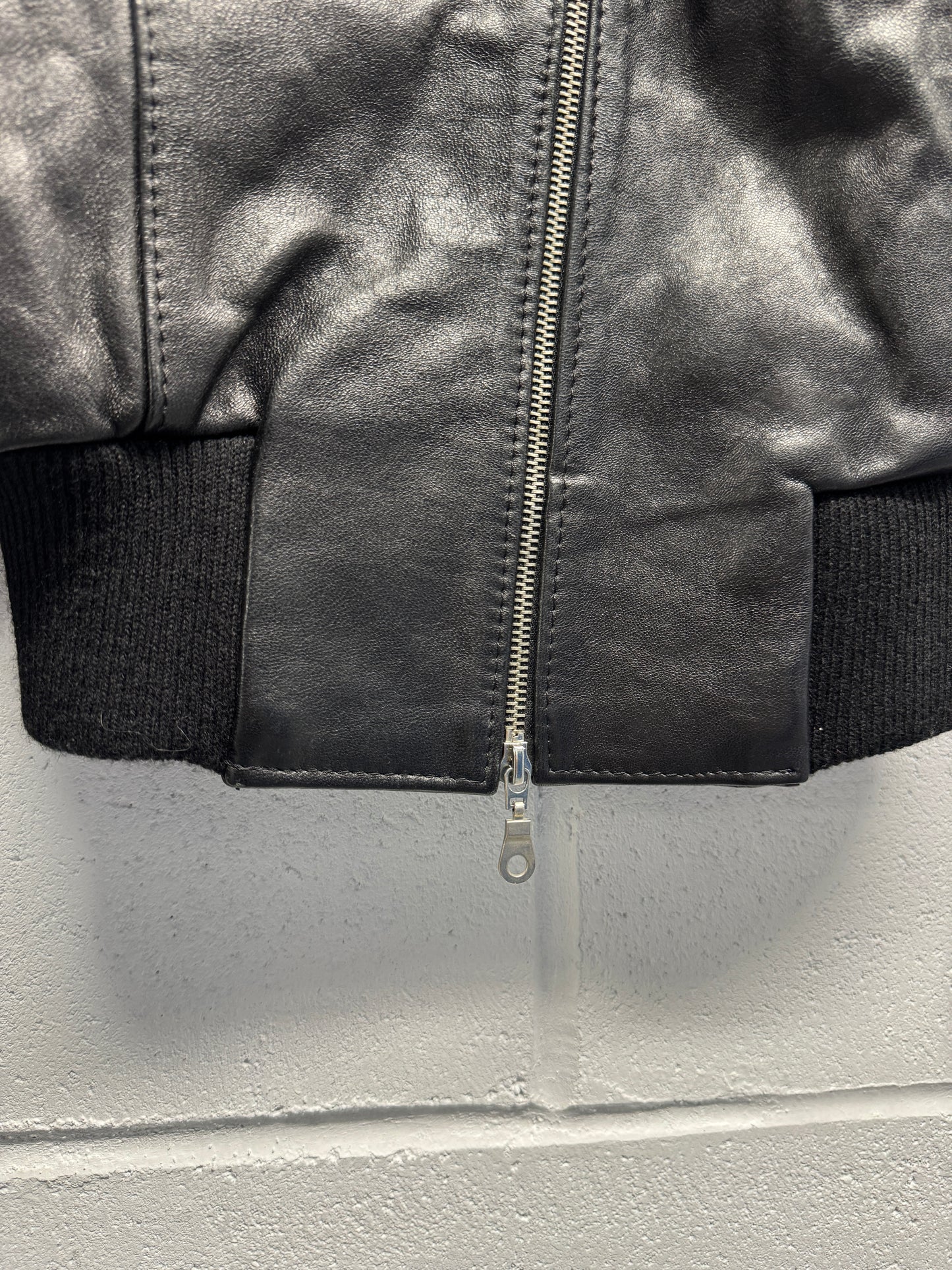 2000s D&G Leather Jacket [XS]