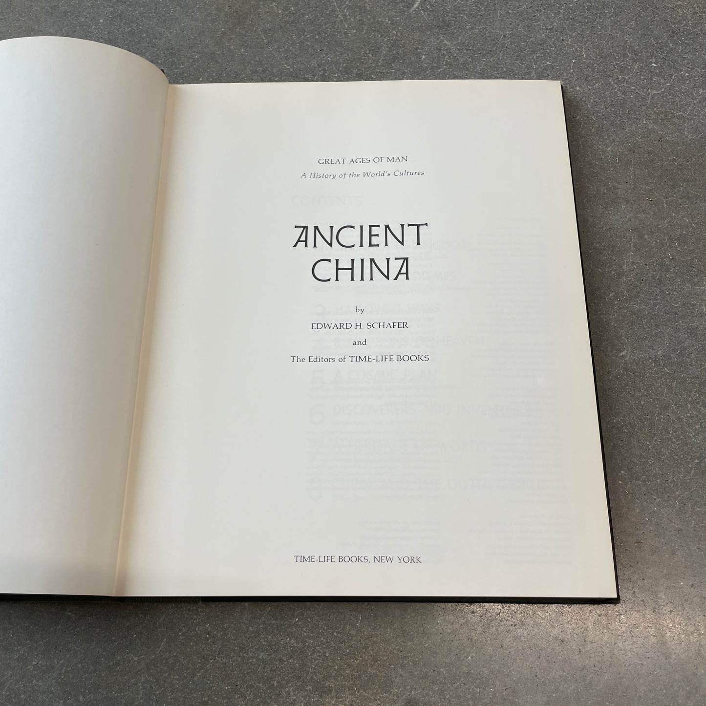 1967 Ancient China Book