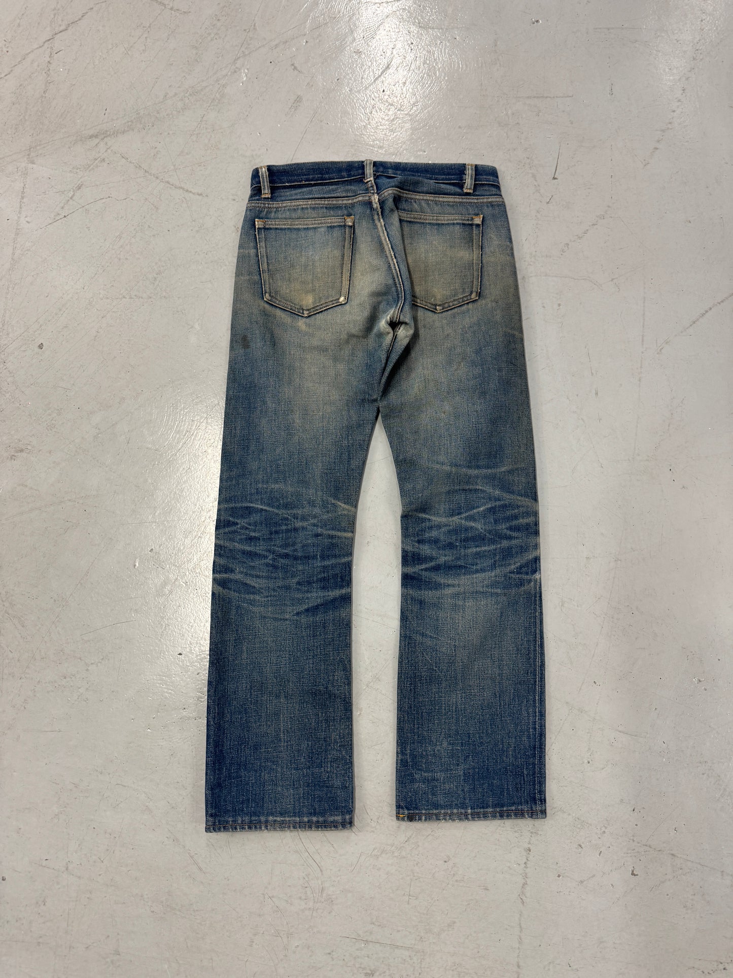 2000s Faded/Whiskered APC Jeans [28]