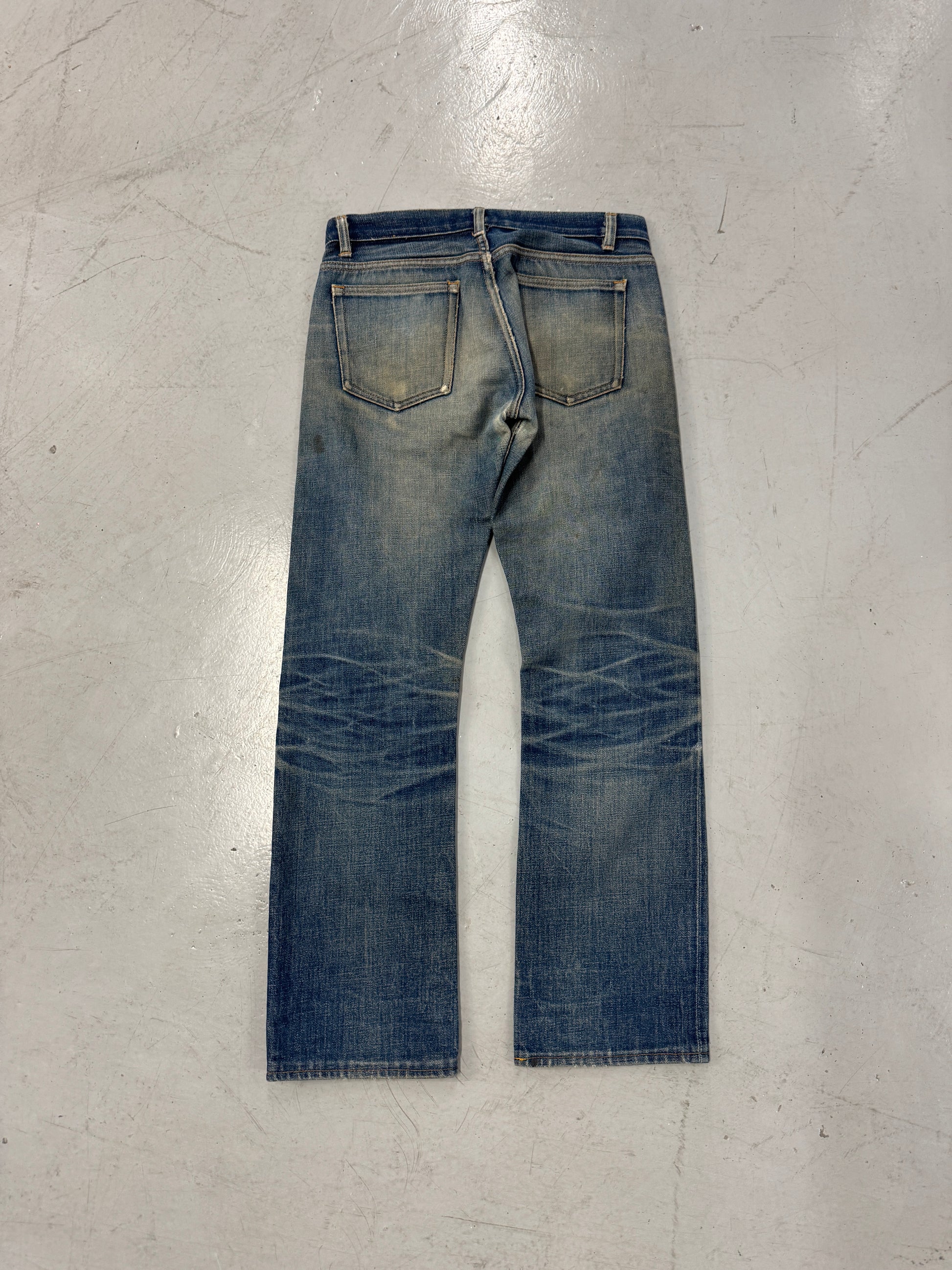 2000s Faded/Whiskered APC Jeans [28]