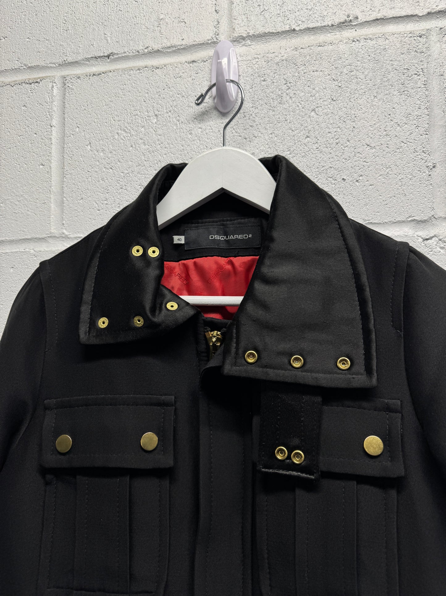Y2K 2000s Dsquared2 Quilted Jacket [40]