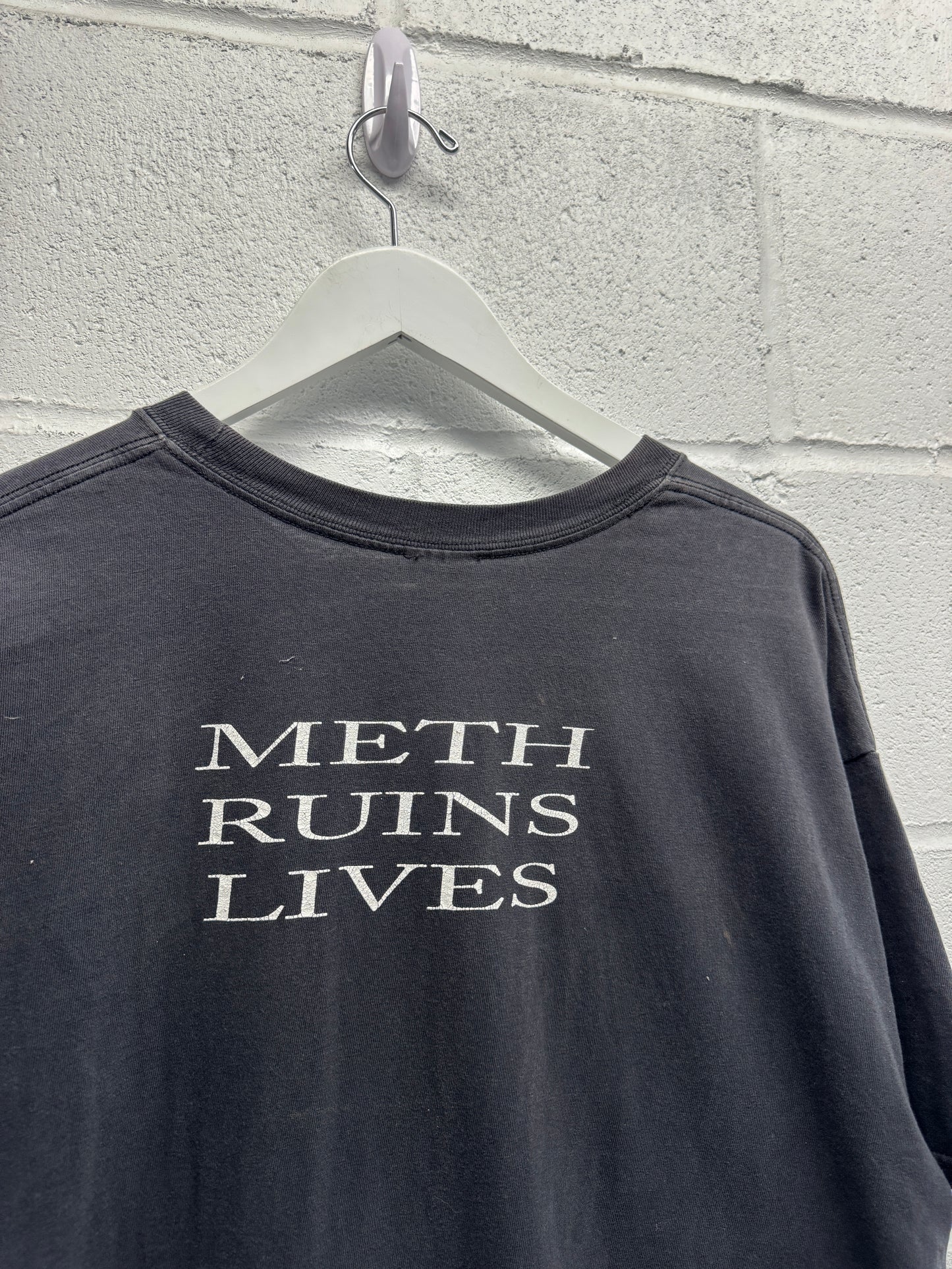 2000s Faded F*** Meth T-Shirt [XL]