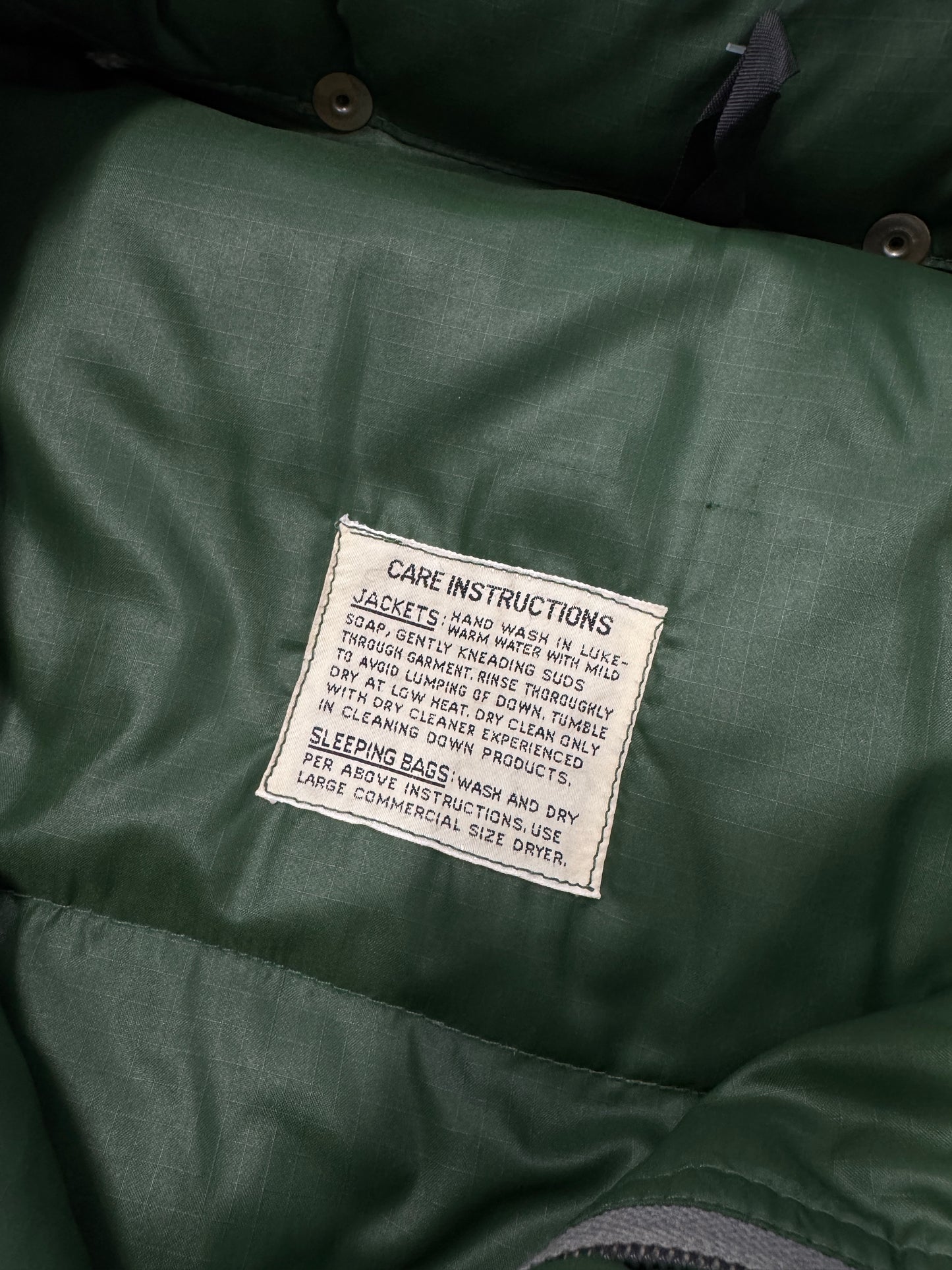 1970s/80s The North Face 'Sierra Parka' Brown Label Made in USA [L]