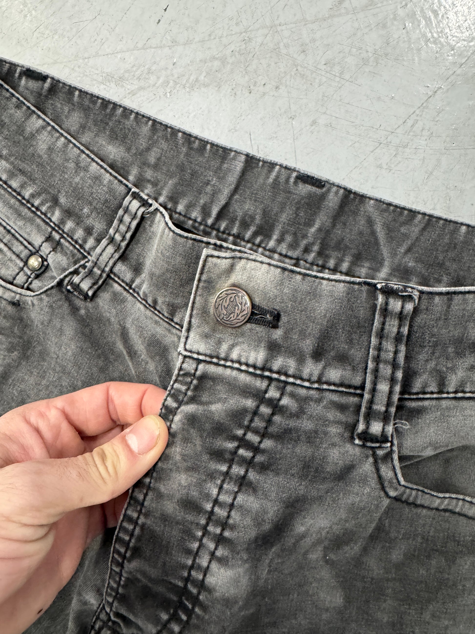 5351 Pour Les Homme Brushed Suede Flared Denim [30]