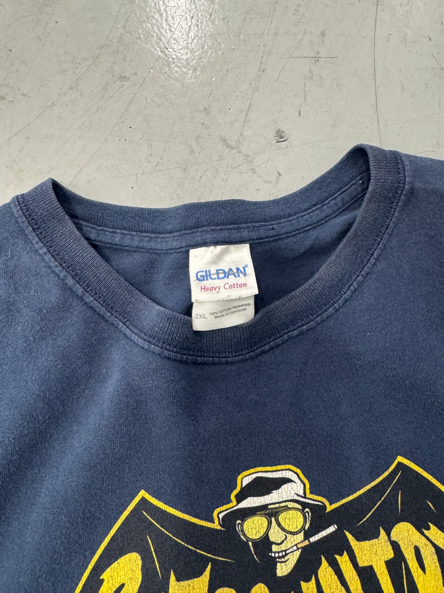 2000s Fear and Loathing in Las Vegas 'Batcountry' Parody T-Shirt [XXL]