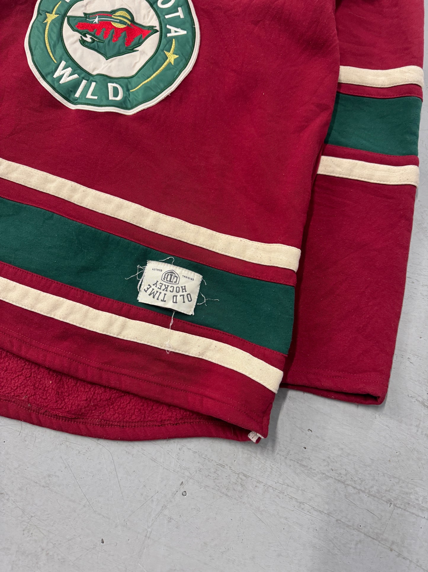 2000s Minnesota Wild Hockey Hoodie [XL]