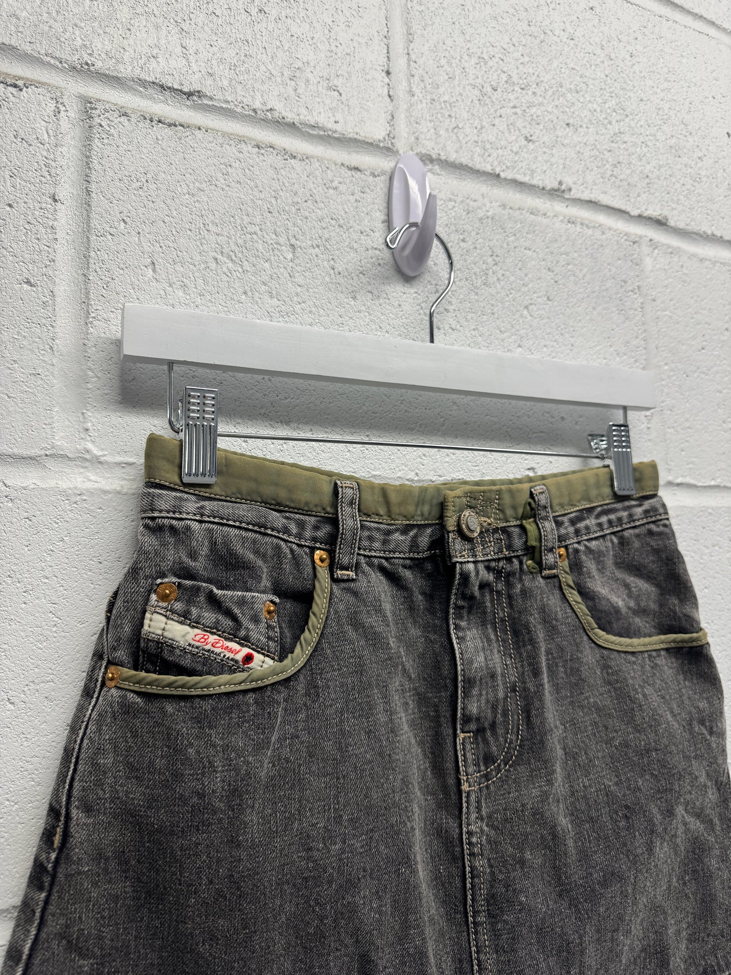 Y2K 2000s Diesel Denim Skirt [26]