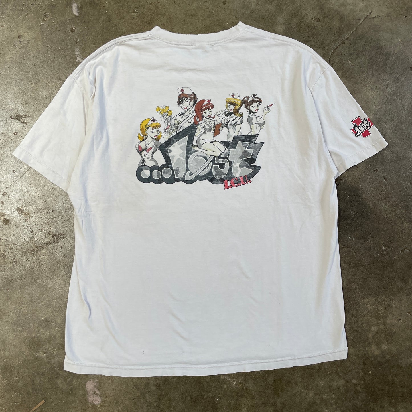 1990s The Lost Club Anime Nurse T-Shirt