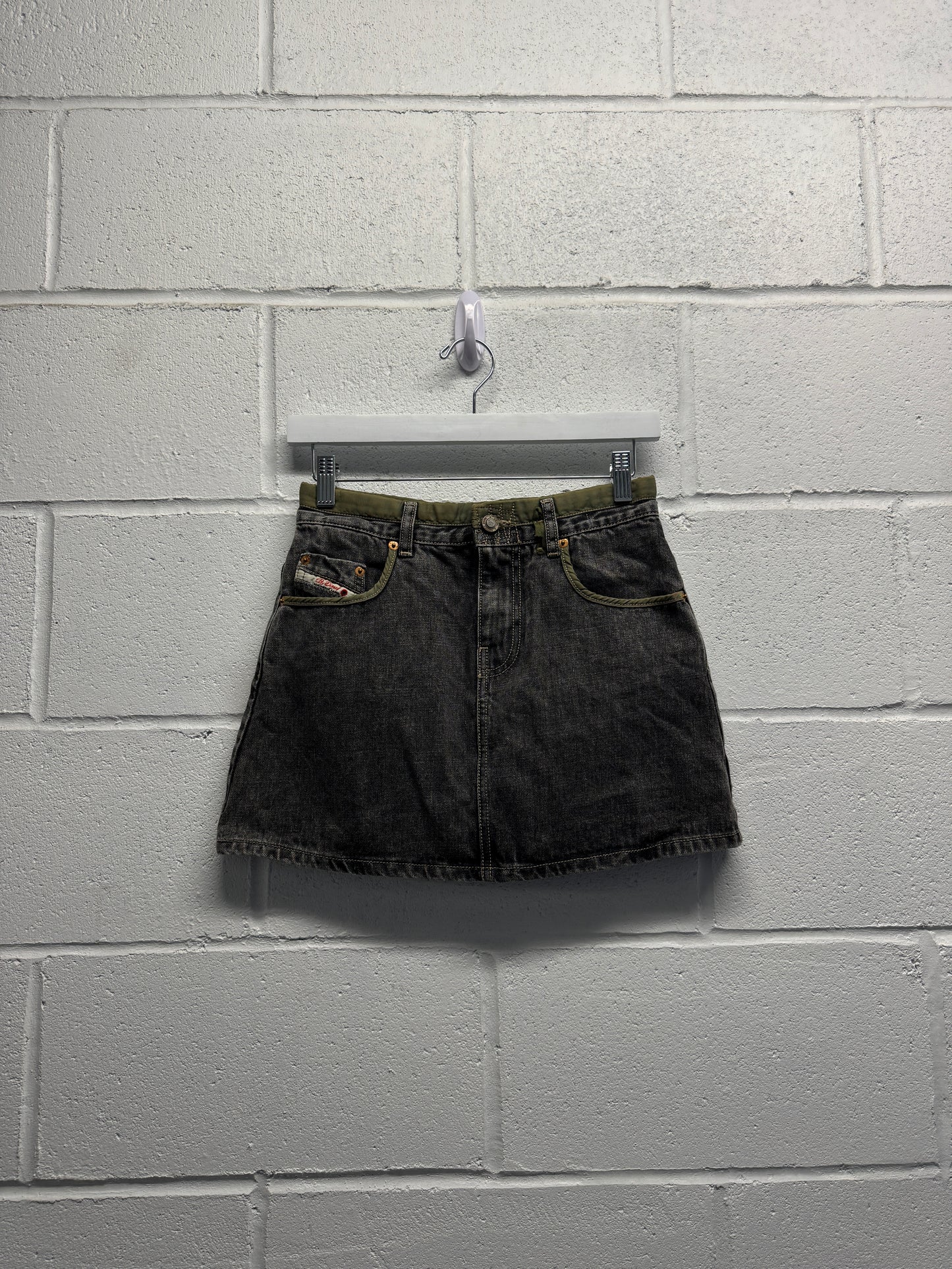 Y2K 2000s Diesel Denim Skirt [26]