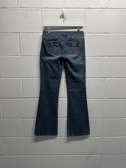 Y2K 2000s Lei Low Rise Flared Jeans [29]
