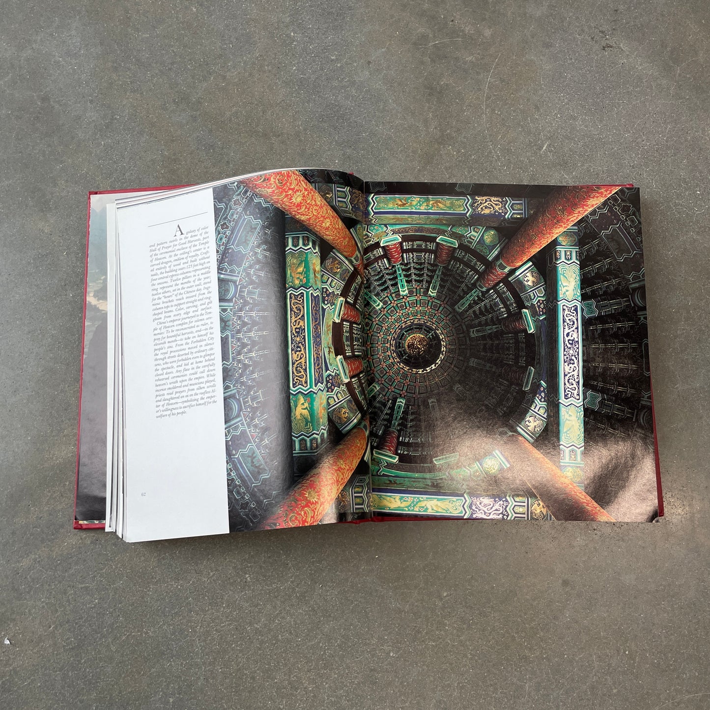 1982 Journey Into China Coffee Table Book