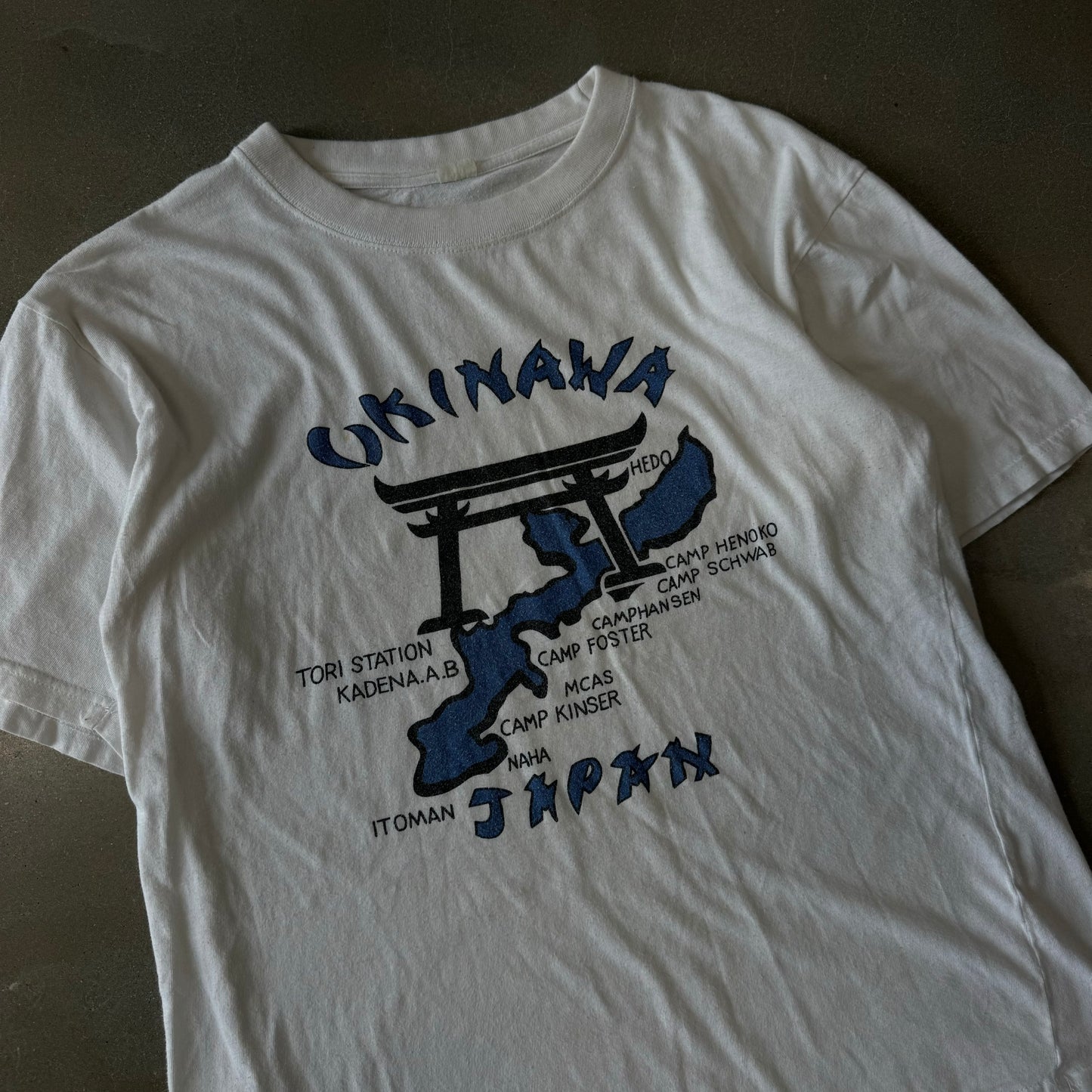 Vintage 1980s Okinawa, Japan T-Shirt [M]